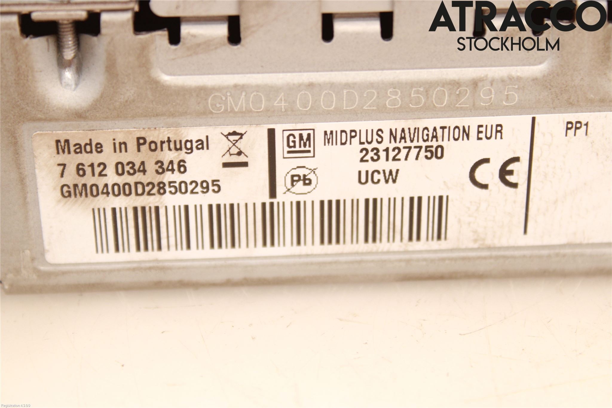 Opel INSIGNIA 09-16 Stereo Radio Med Cd