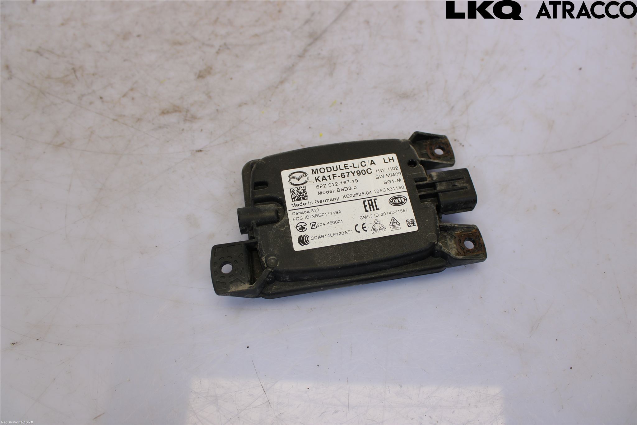 Mazda CX-5 12-17 Sensor Kollisjonsbeskyttelse