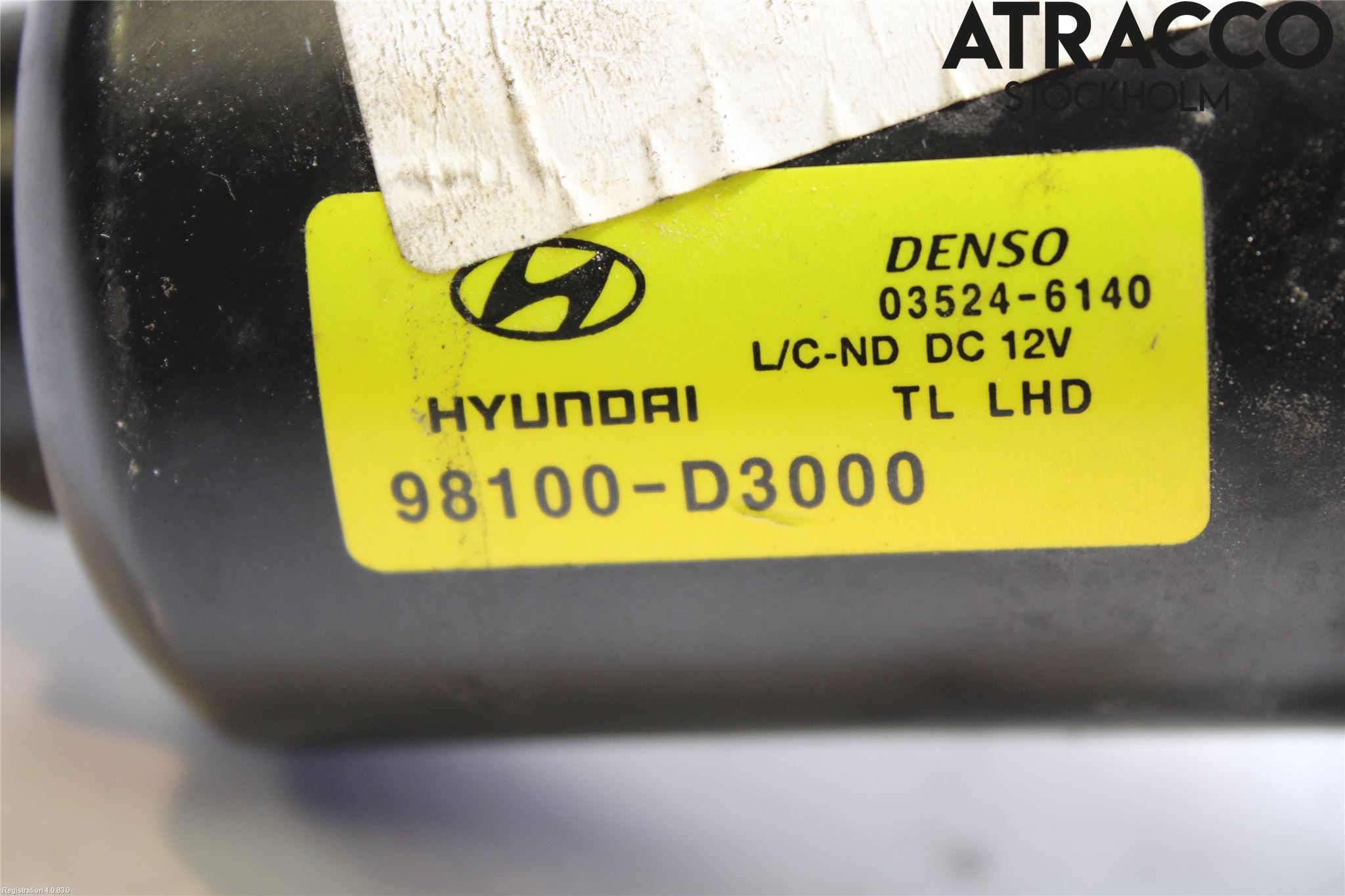 Hyundai TUCSON 05- Viskermotor Frontrute