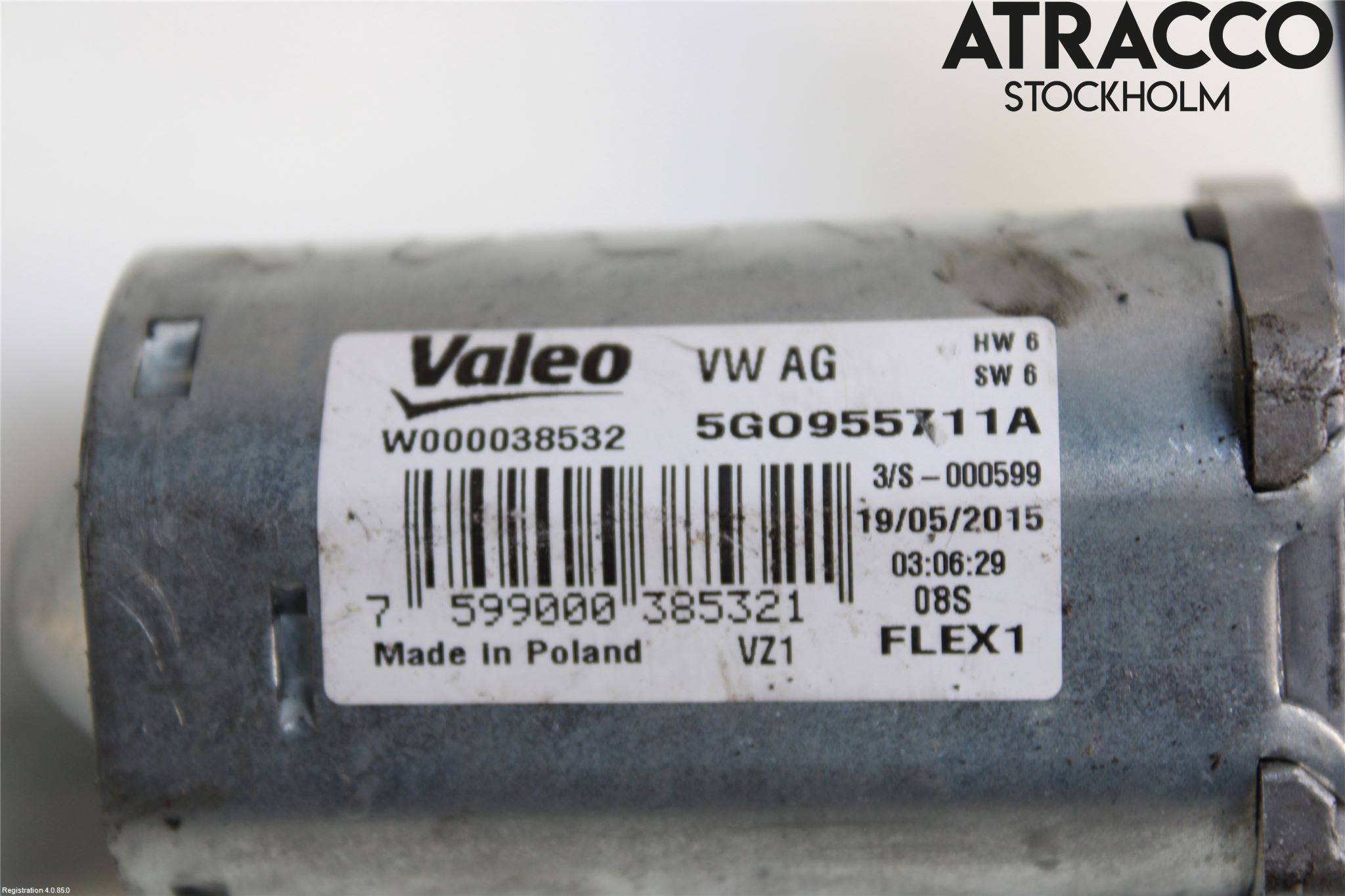 Volkswagen VW GOLF / E-GOLF VII 13-20 Viskermotor Bakluke
