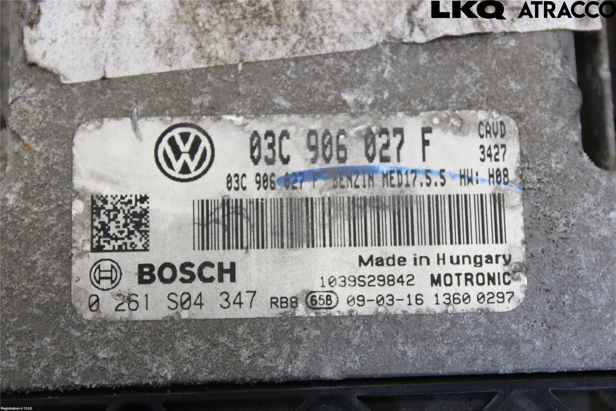 Volkswagen VW GOLF V 04-09 Styreenhet Innsprøytning