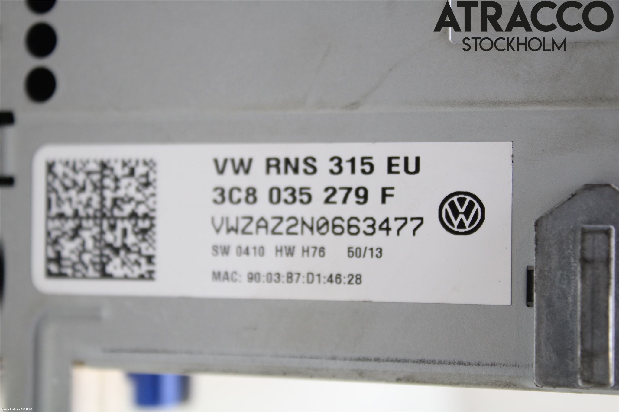 Volkswagen VW AMAROK 2H 10-22 Stereo Radio Med Cd