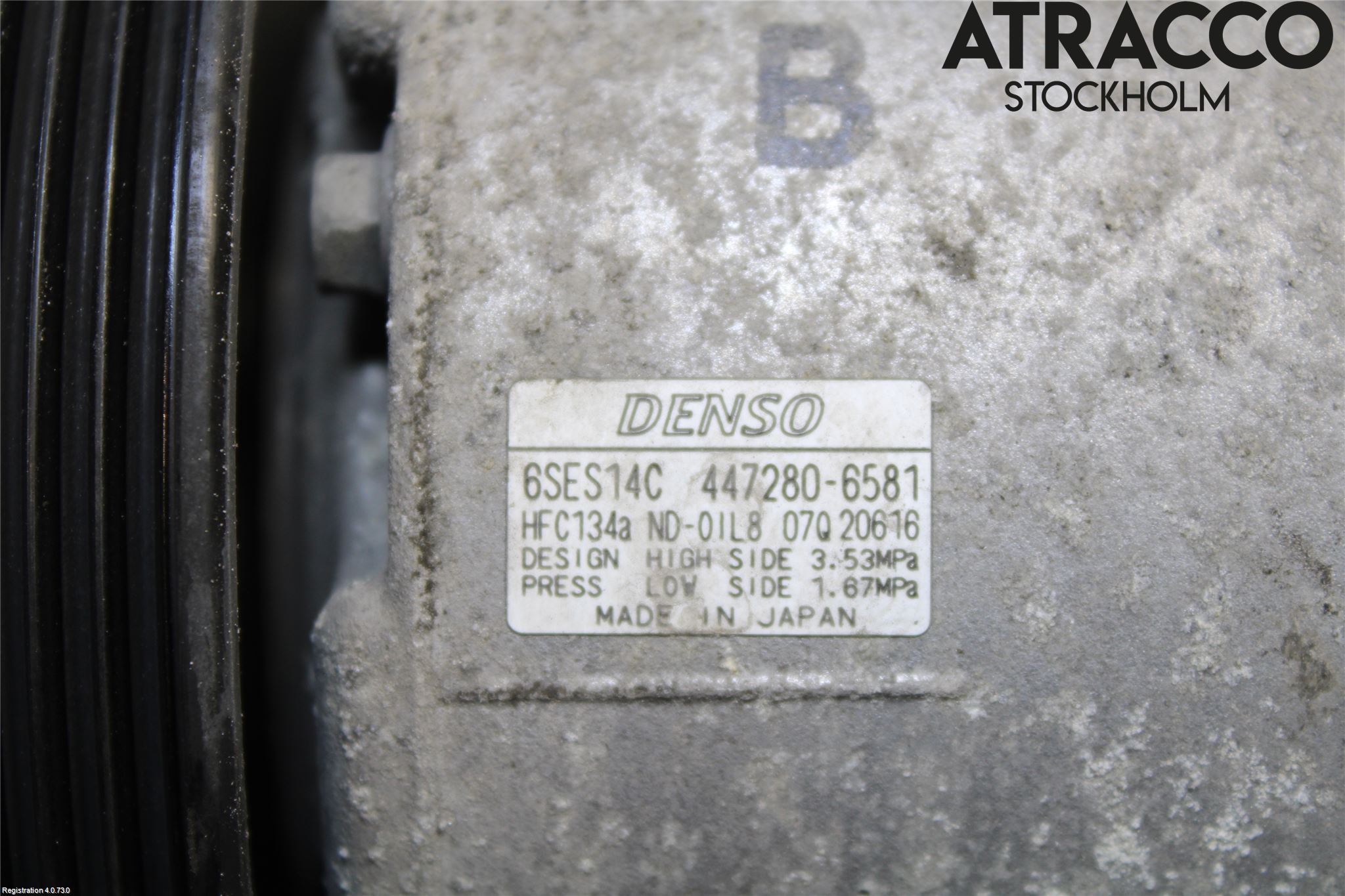 Toyota AURIS 13-19 Varme Ac Kompressor