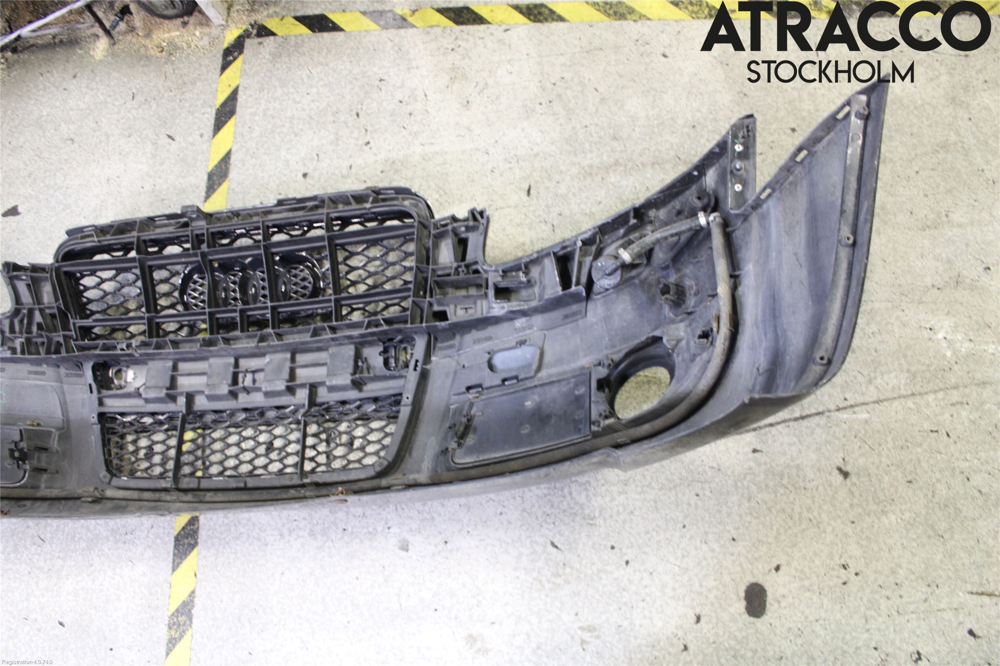 Audi A4/S4 01-05 Støtfanger Foran Plastdeksel