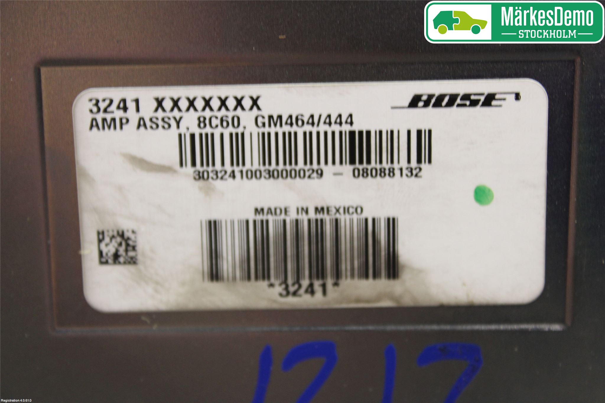 Saab 9-3 VER2/VER3 08-15 Stereo Forsterker