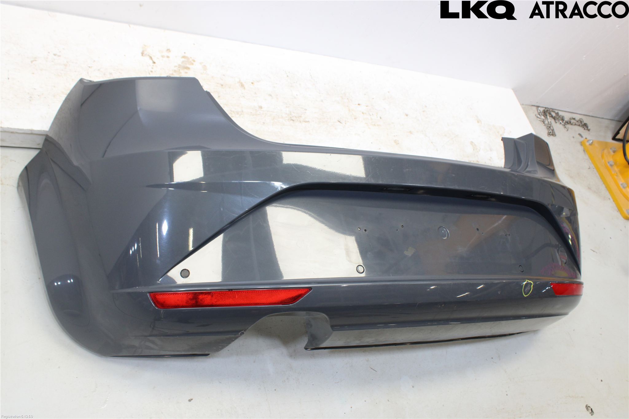Seat LEON 06-12 Støtfanger Bak Overtrekk