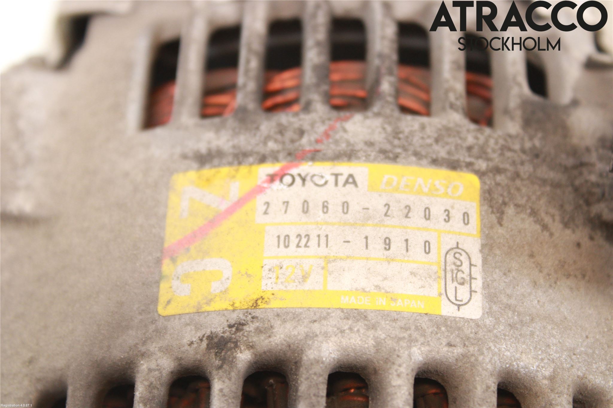 Toyota COROLLA 02-07 Dynamo