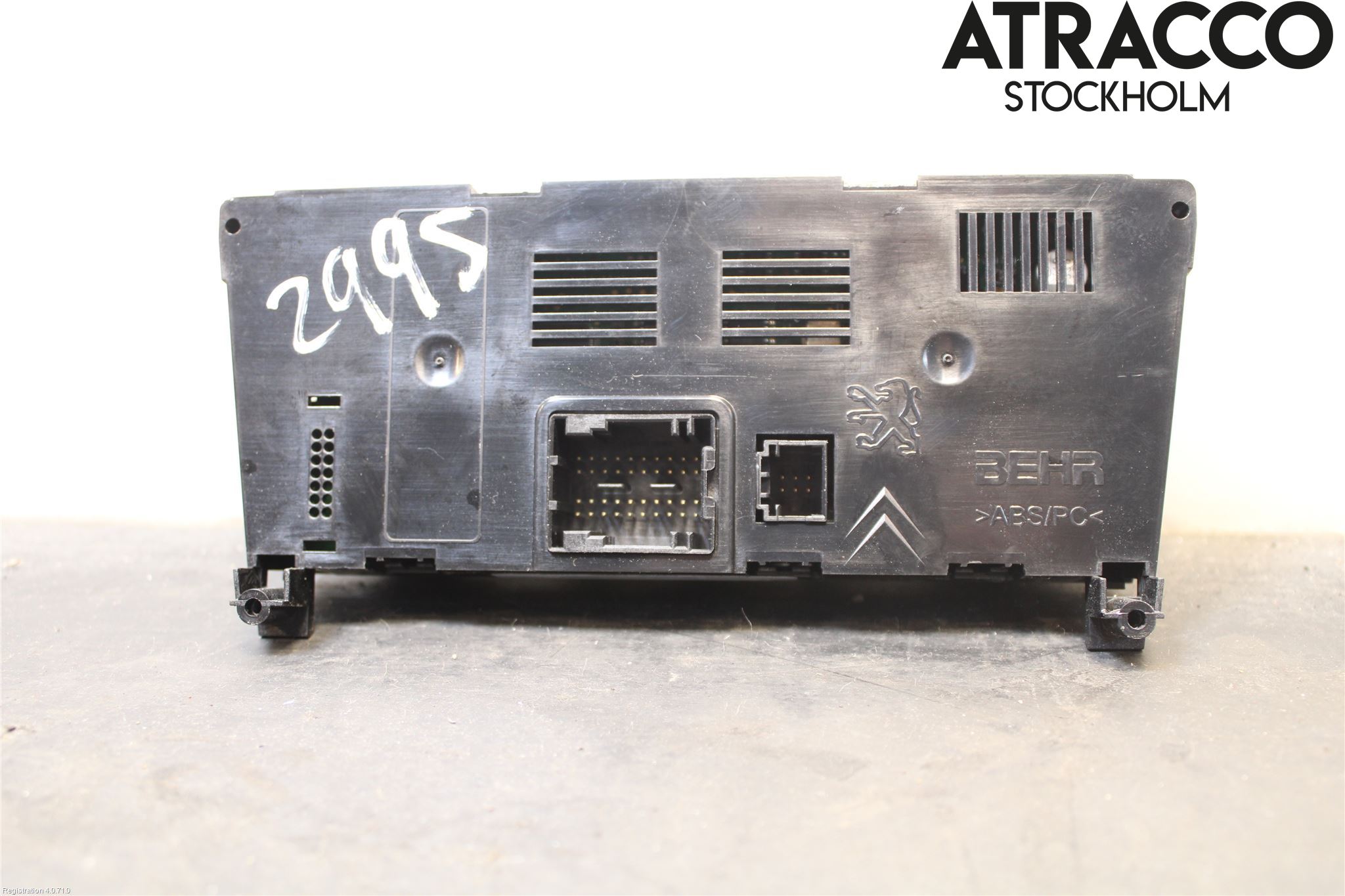 Peugeot 3008 09-16 Varme Ac Betjening-Display