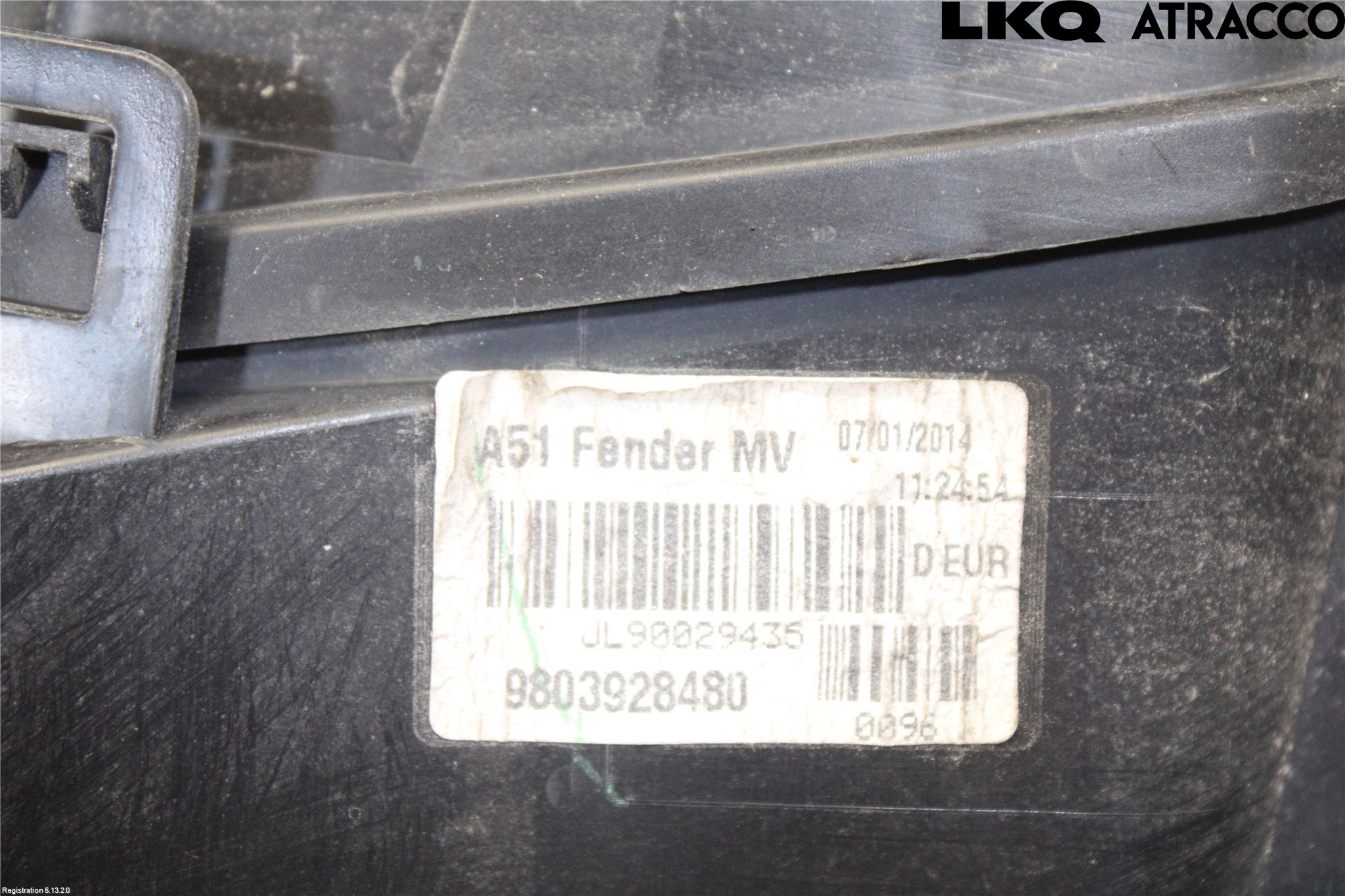 Citroen C3 10-17 Baklykt Høyre