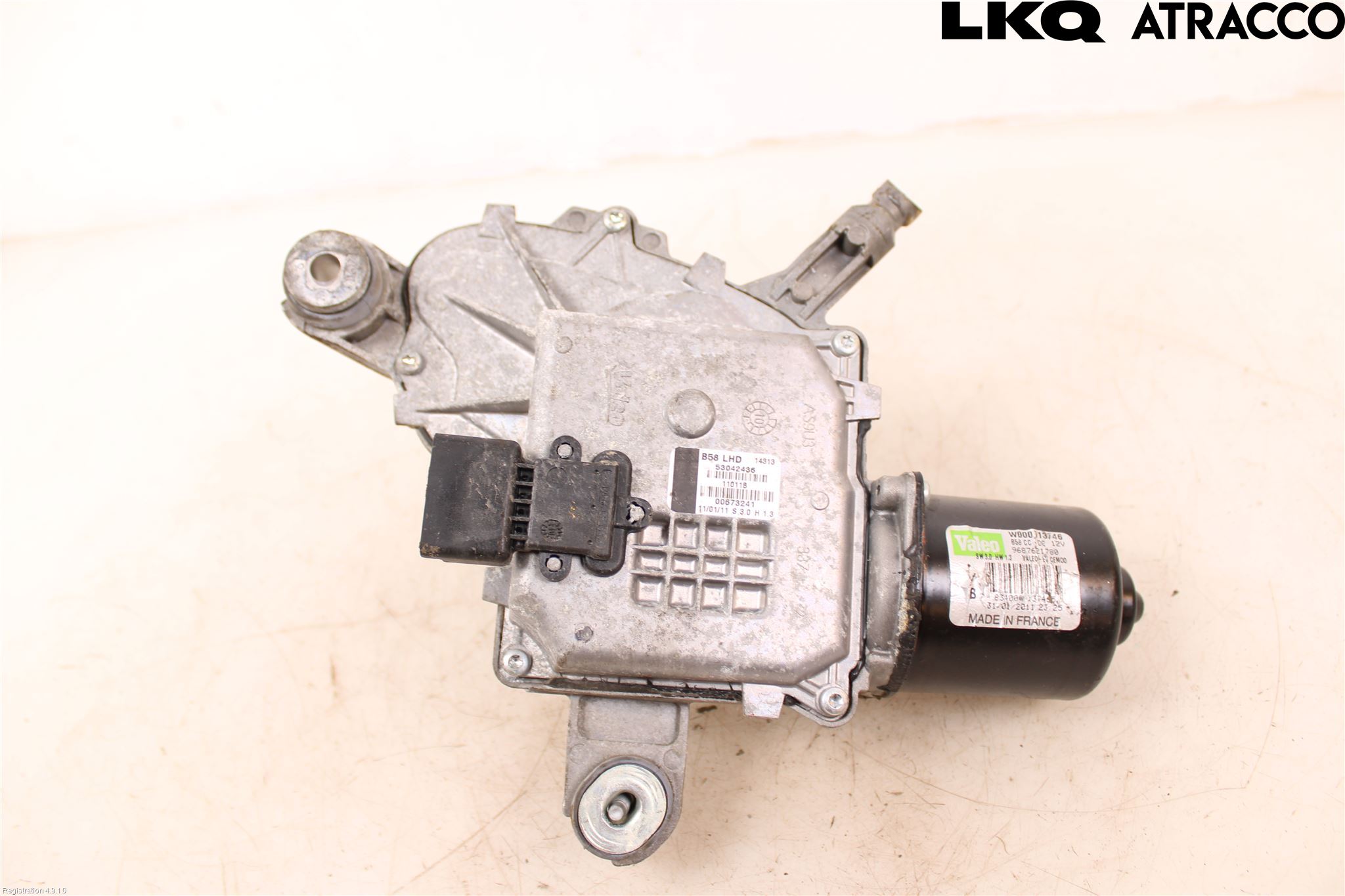 Citroen C4 GRAND PICASSO 07-13 Viskermotor Frontrute