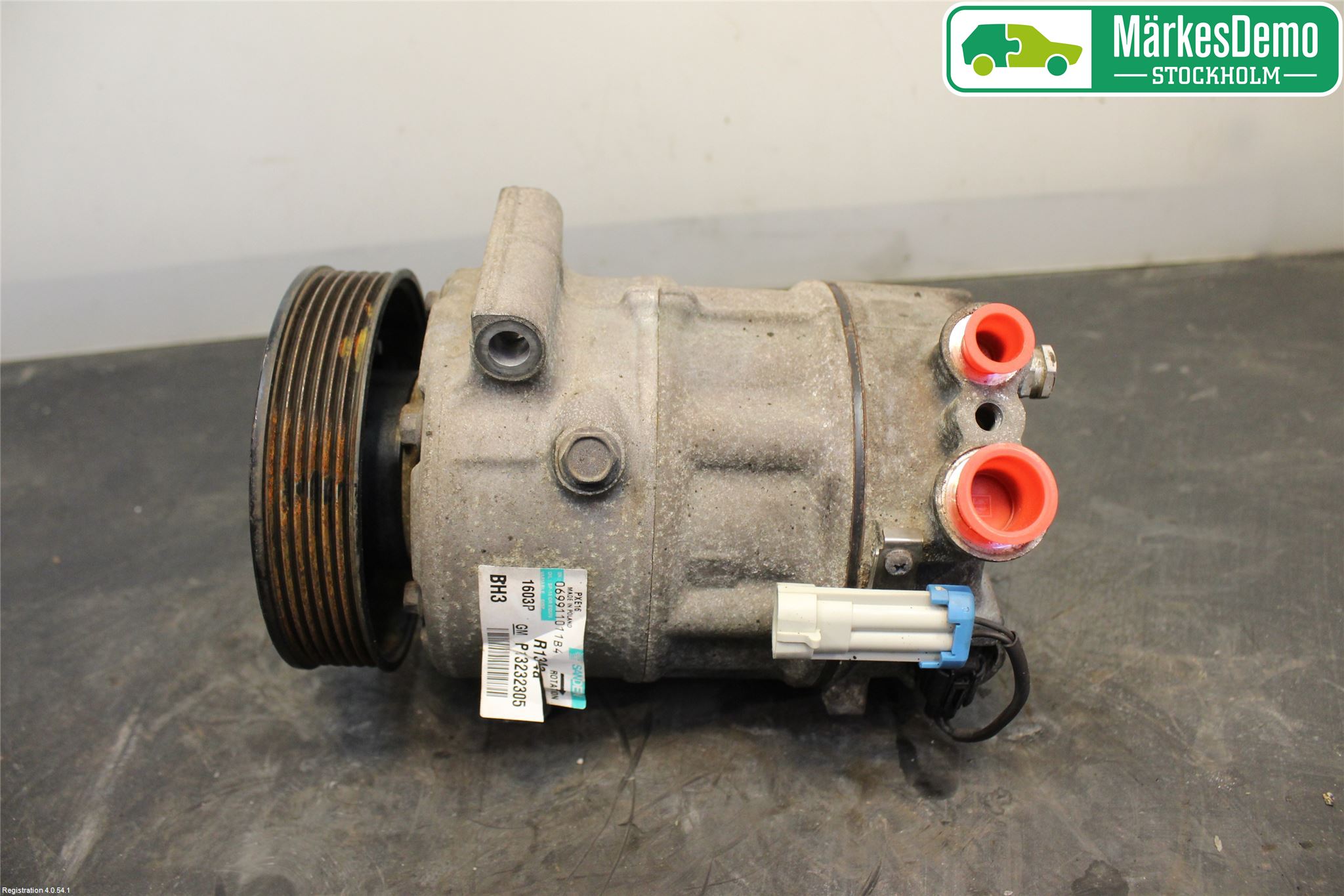 Saab 9-5 10-12 Varme Ac Kompressor
