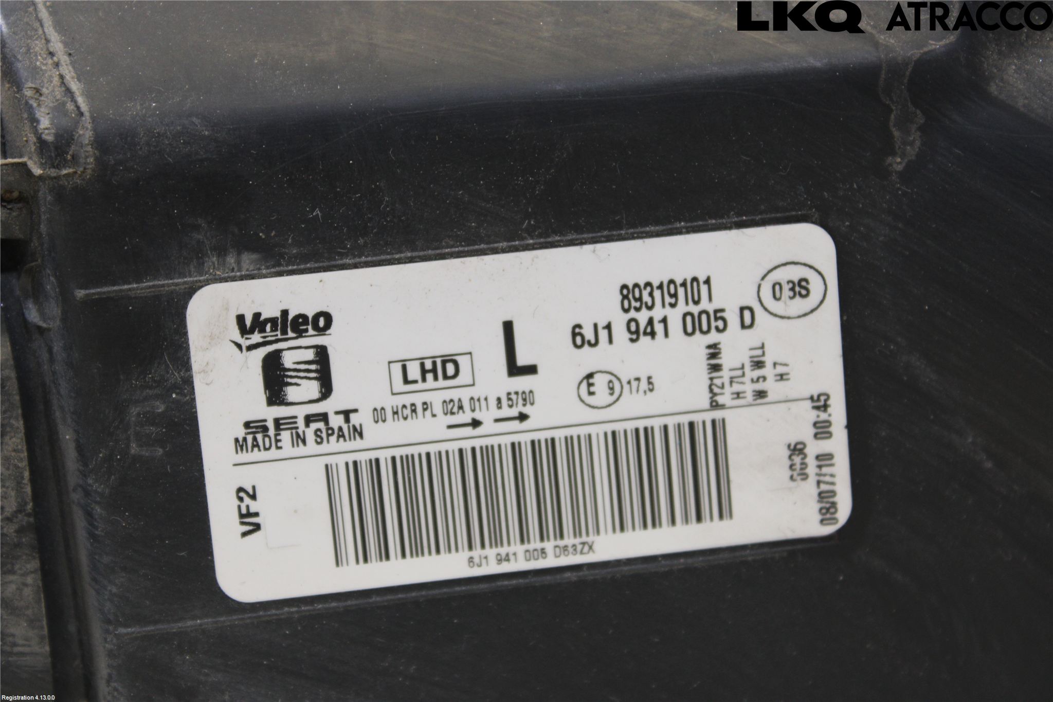 Seat IBIZA IV 08-16 Frontlykt Venstre