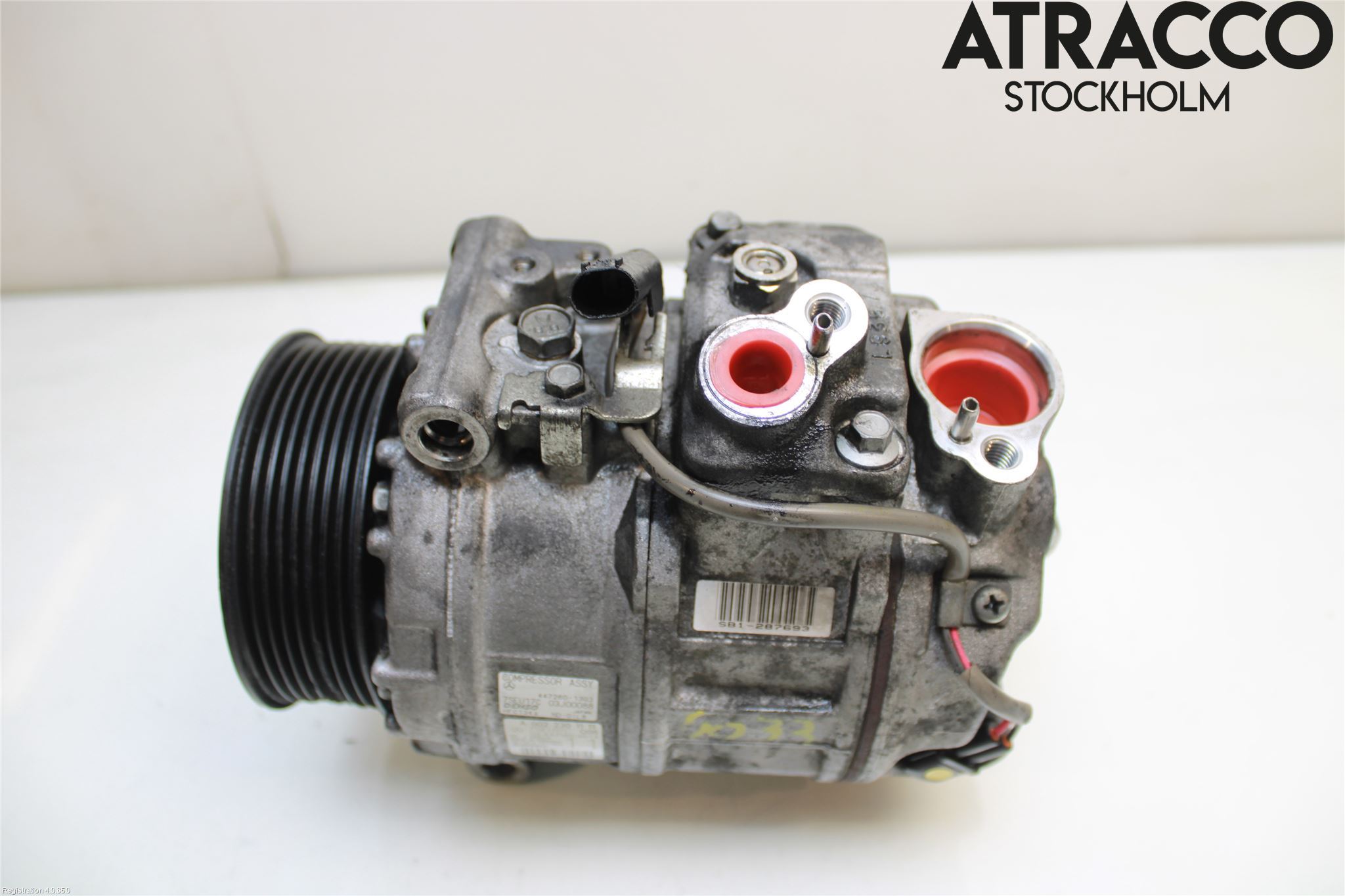 Mercedes-Benz MB S-KLASS (W221) 05-13 Varme Ac Kompressor