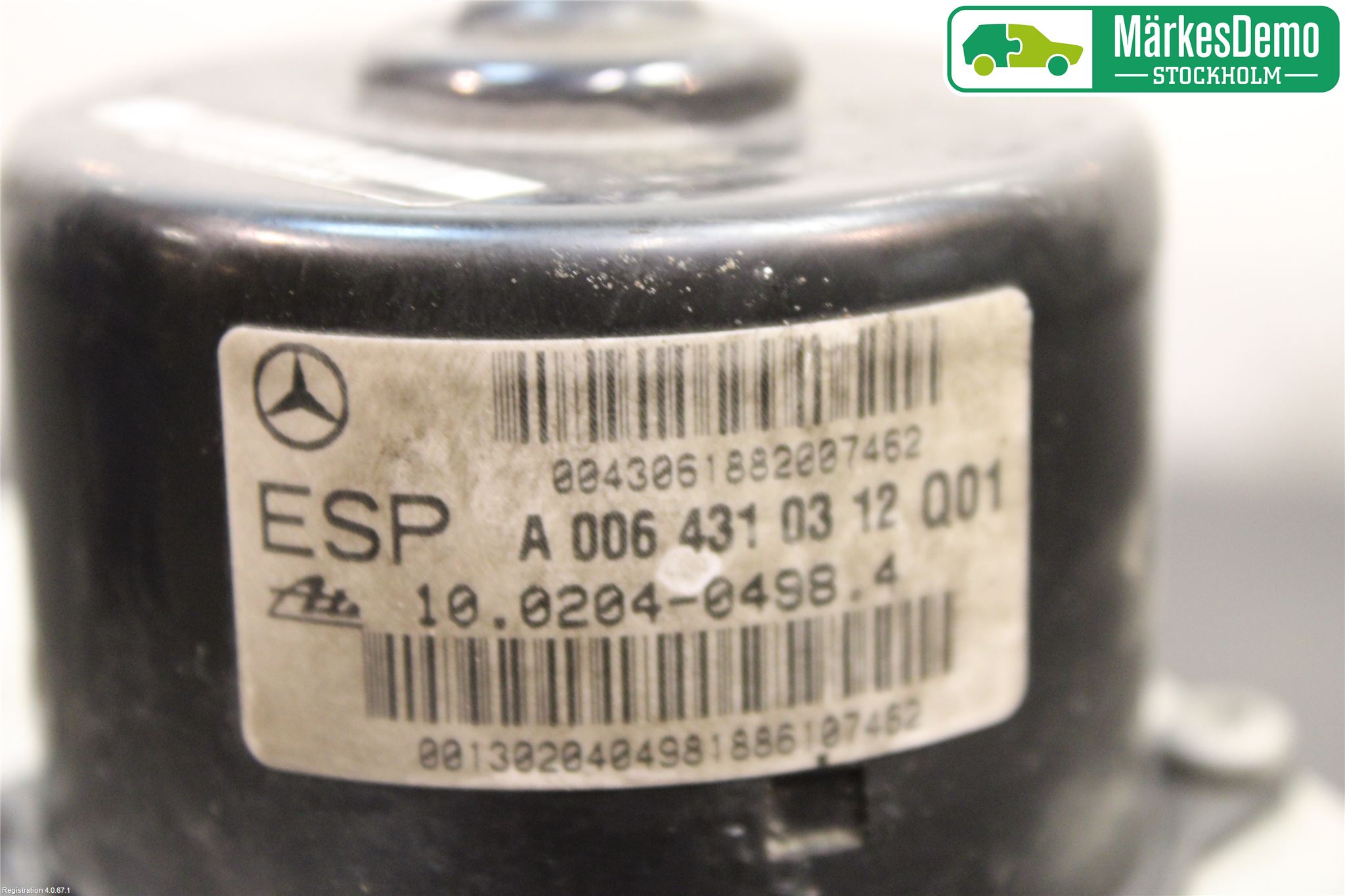 Mercedes-Benz MB C (203) 00-07 Abs Hydraulikkaggregat