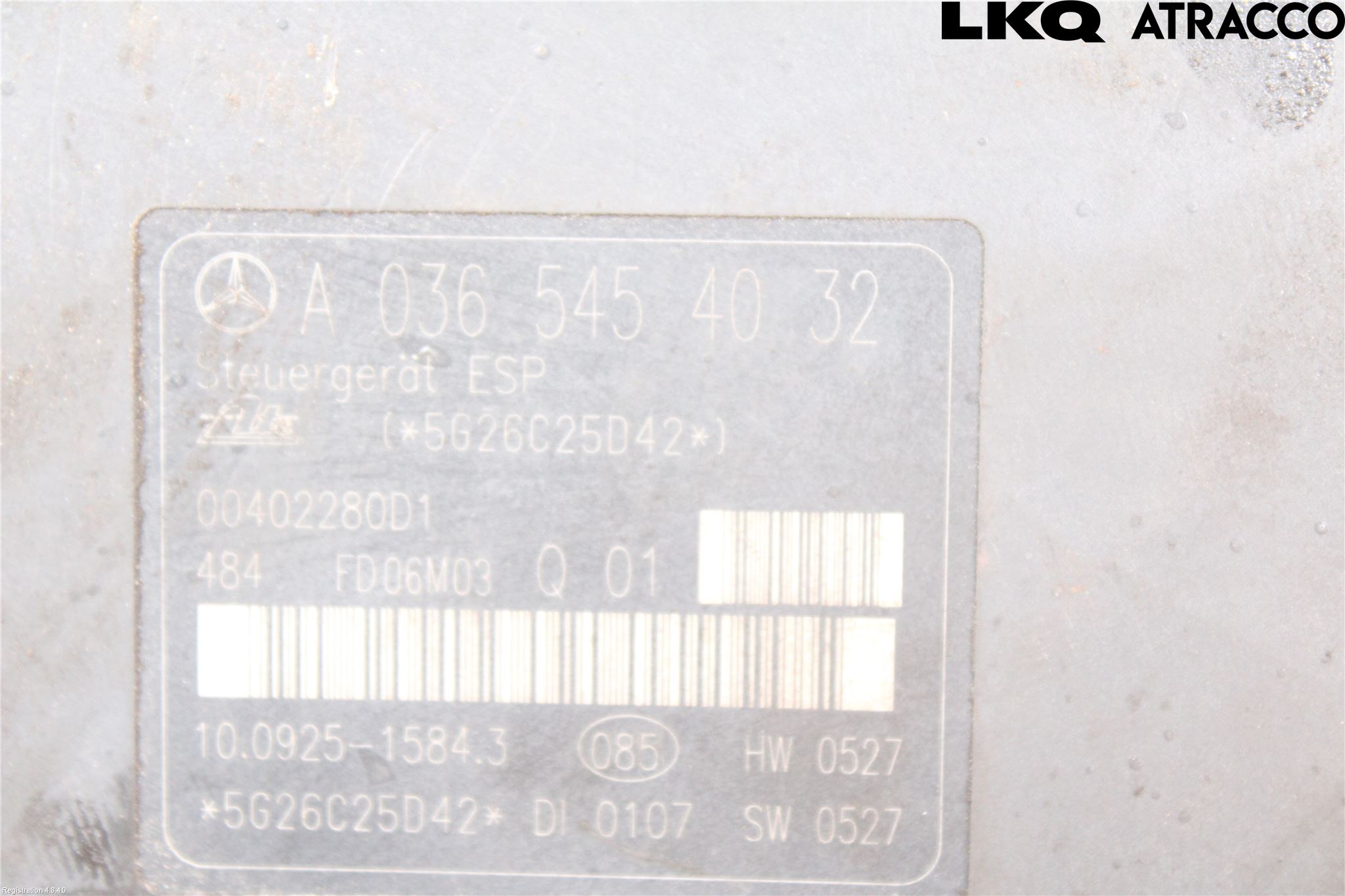 Mercedes-Benz MB CLK (C209) 02-09 Abs Hydraulikkaggregat