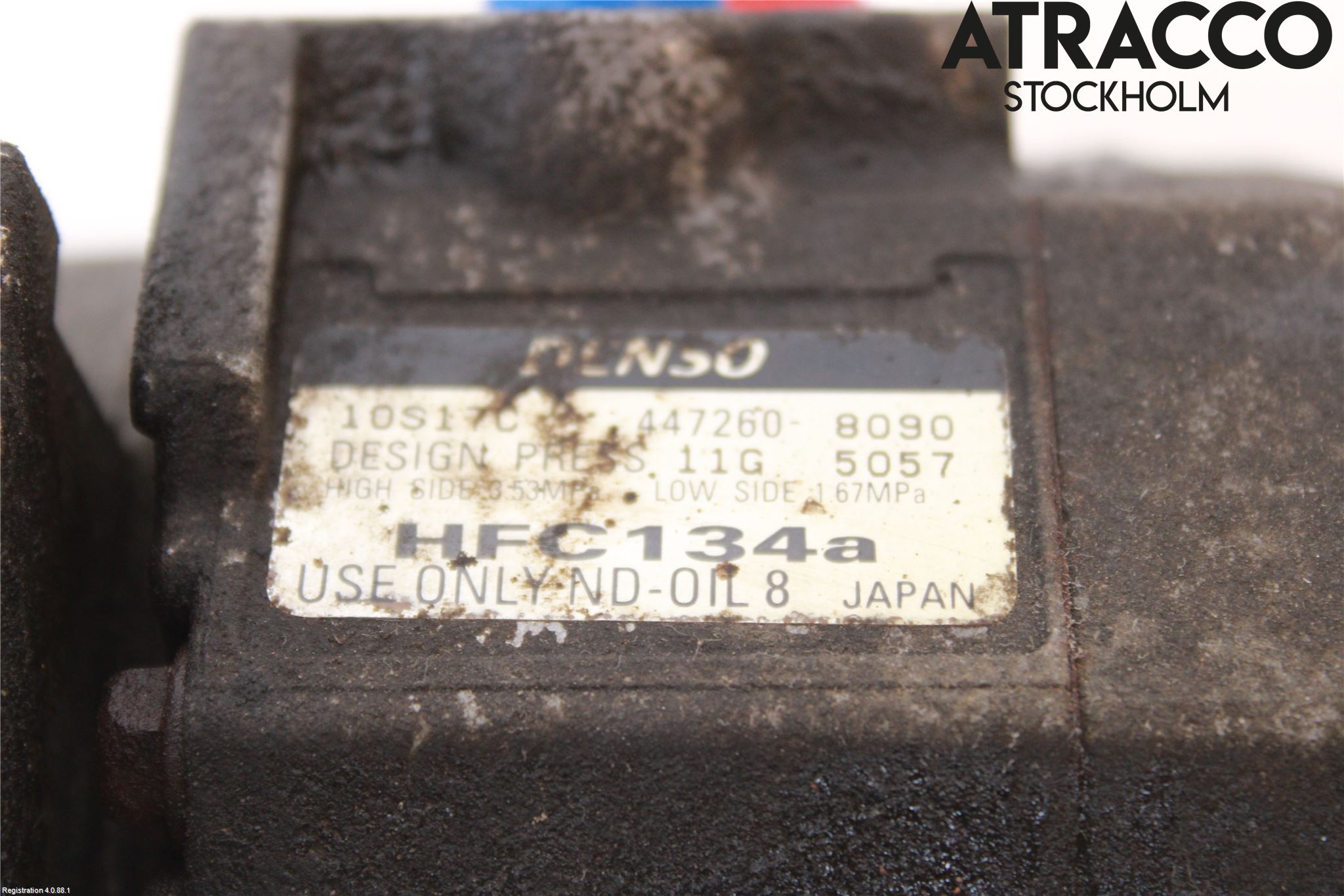 Toyota PREVIA 00- Varme Ac Kompressor