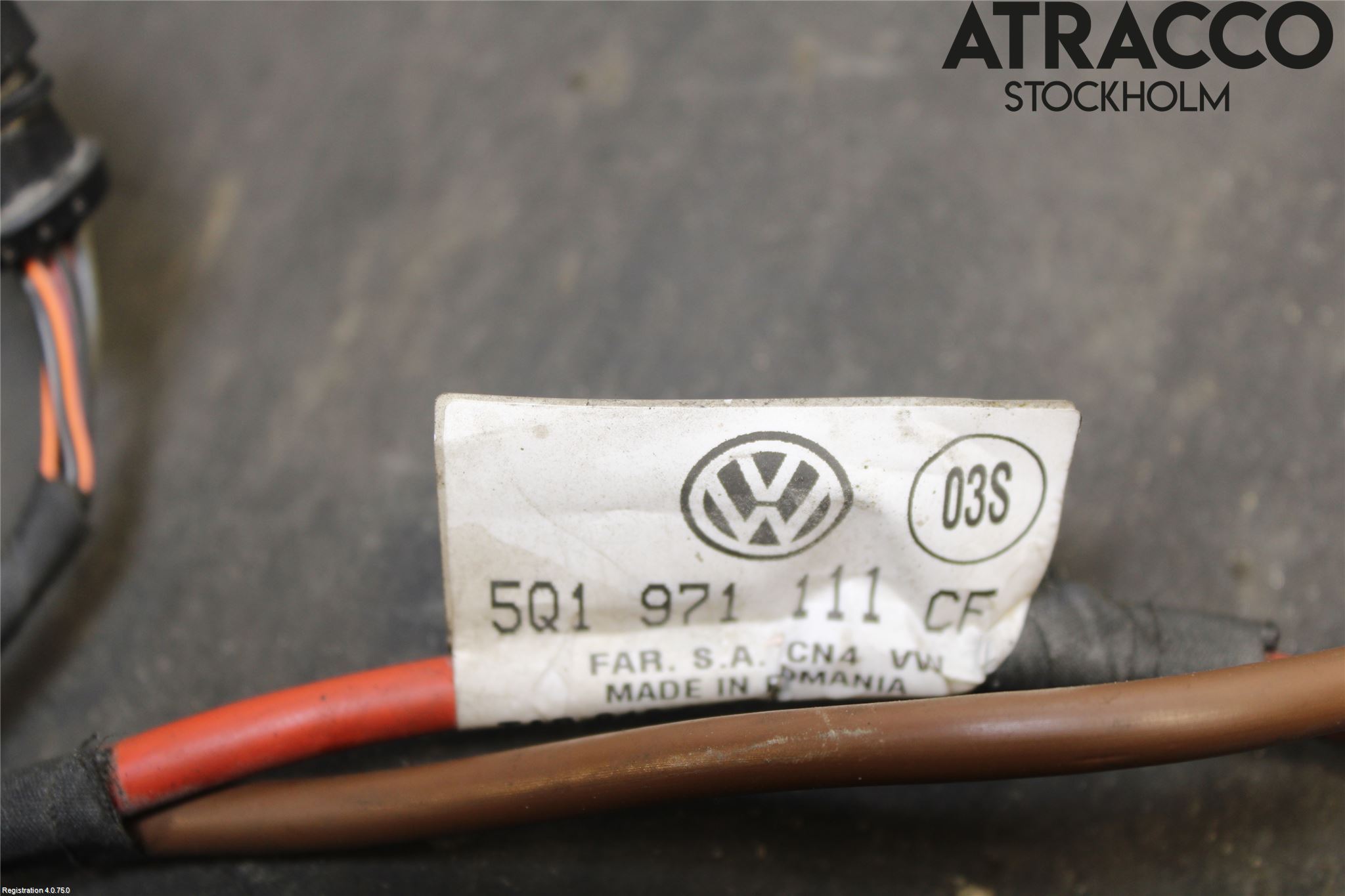 Volkswagen VW GOLF / E-GOLF VII 13-20 Ledningsnett
