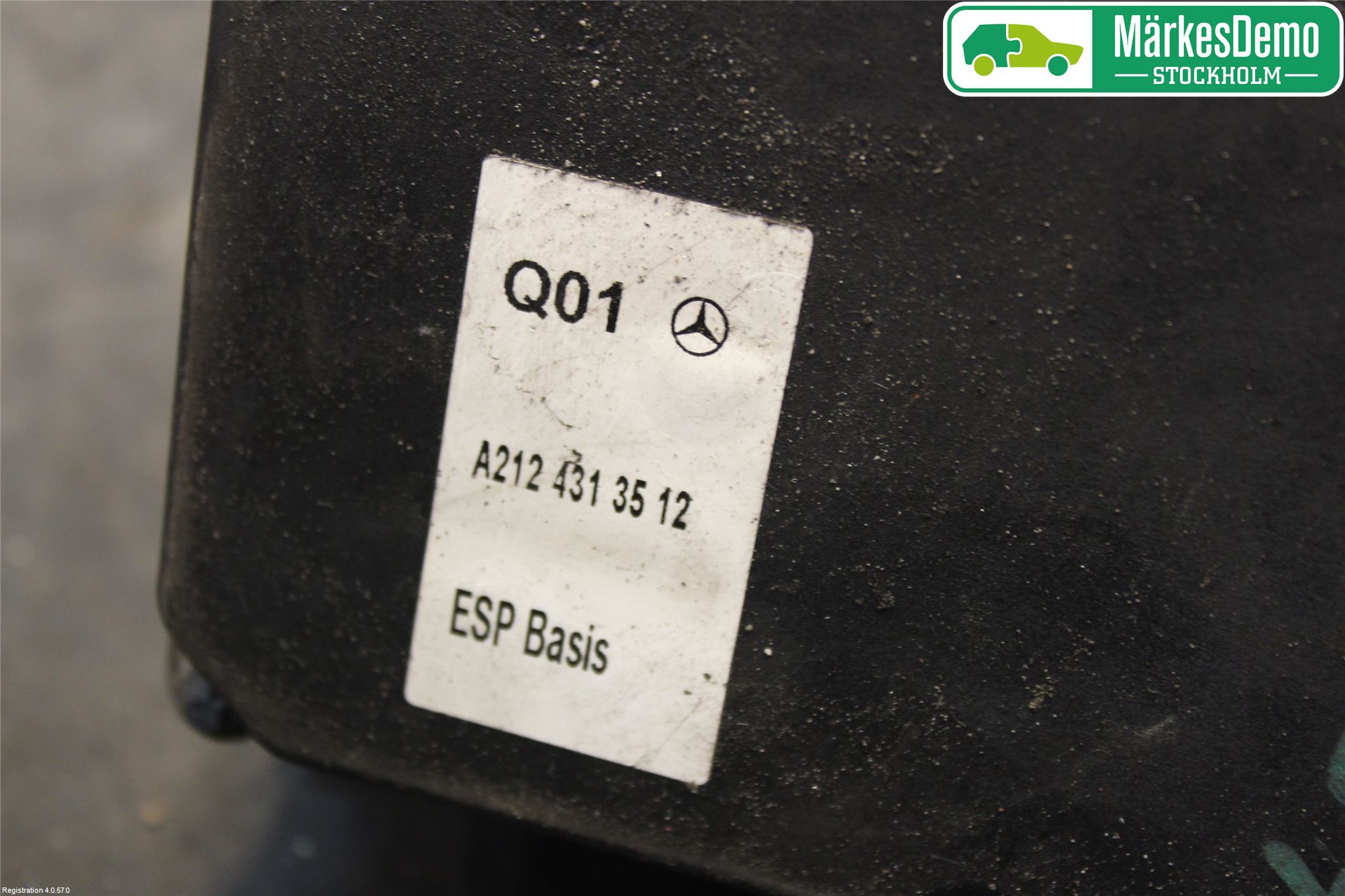Mercedes-Benz MB E-KLASS (W212) 09-16 Abs Hydraulikkaggregat