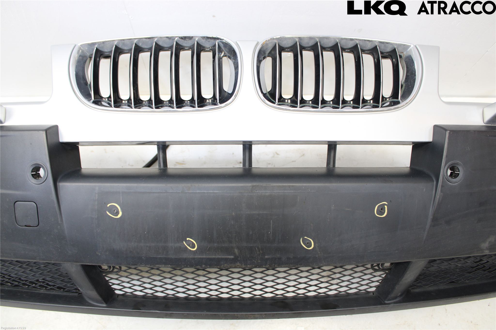BMW X3 E83     03-10 Støtfanger Foran Plastdeksel