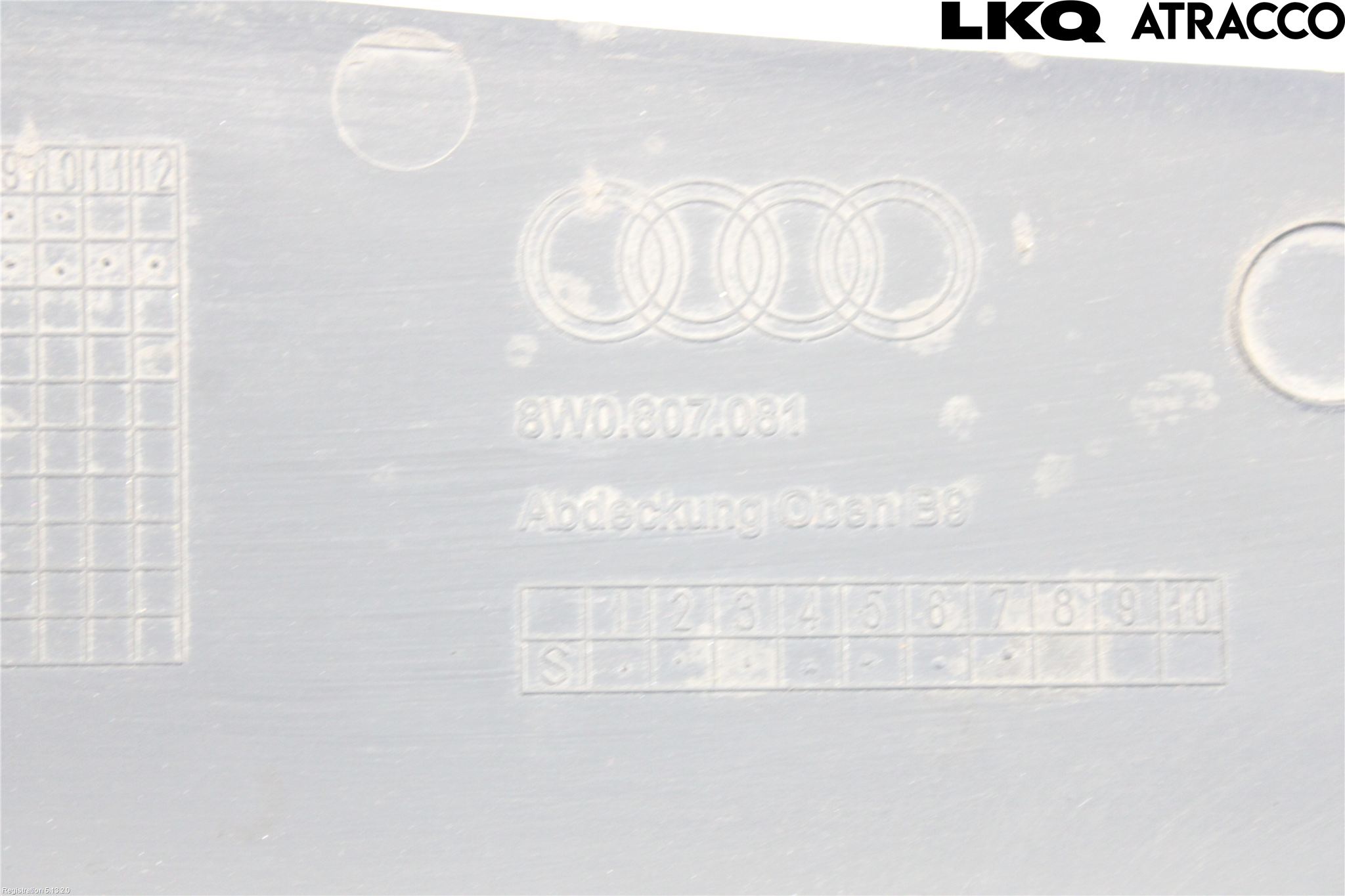 Audi A4/S4 B9 16-19 Tackplast Front