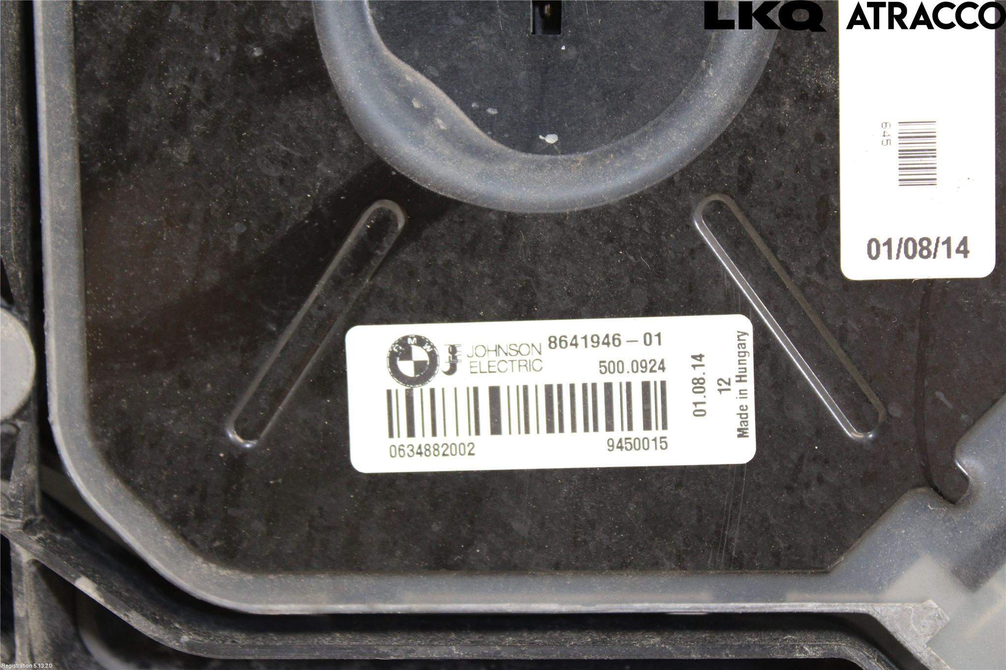 BMW 3 F30/F31/F80 12-19 Kjølevifte Elektrisk