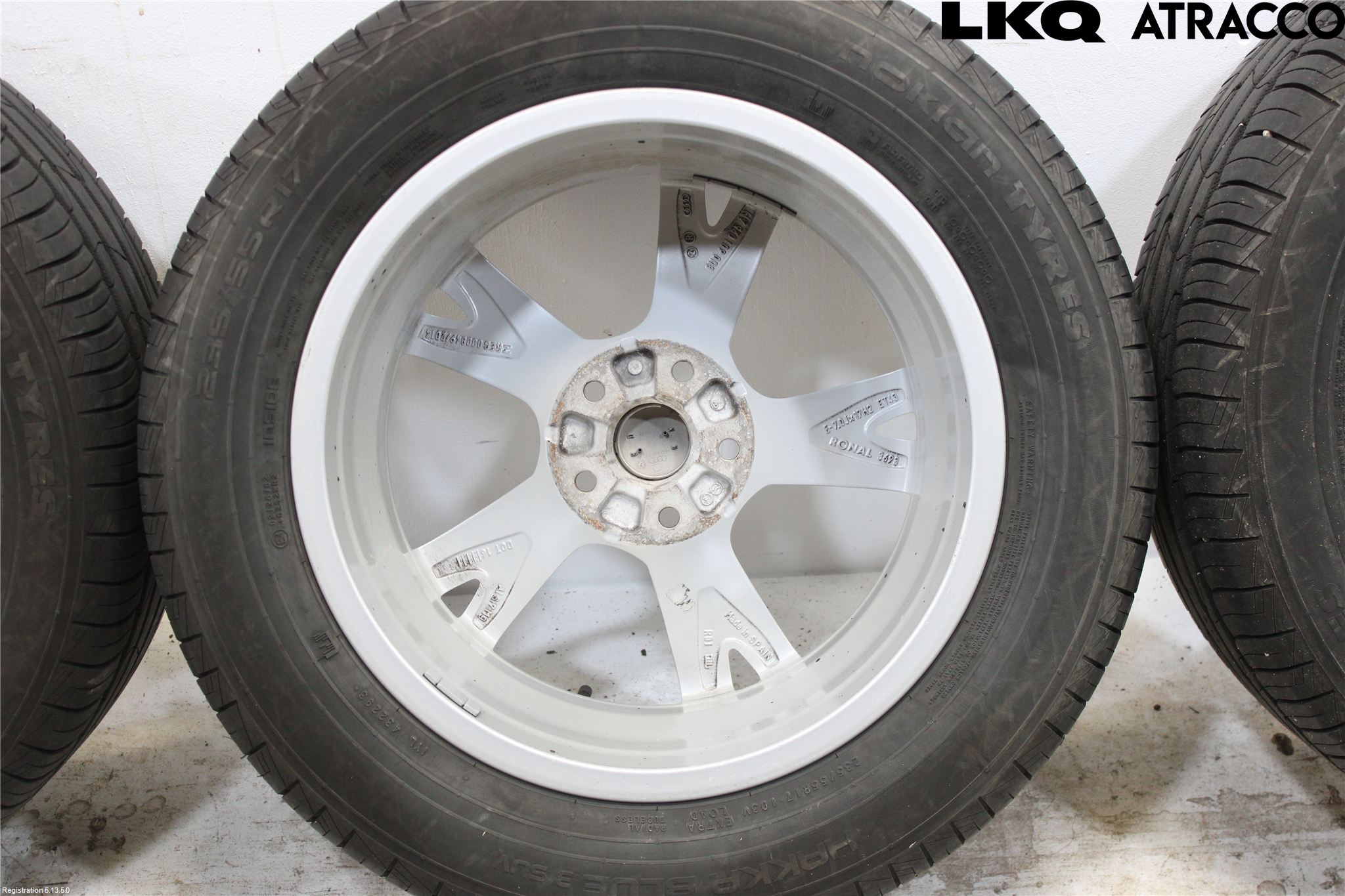 Audi Q3 8U 12-18 Felg Aluminium Sett 4Stk