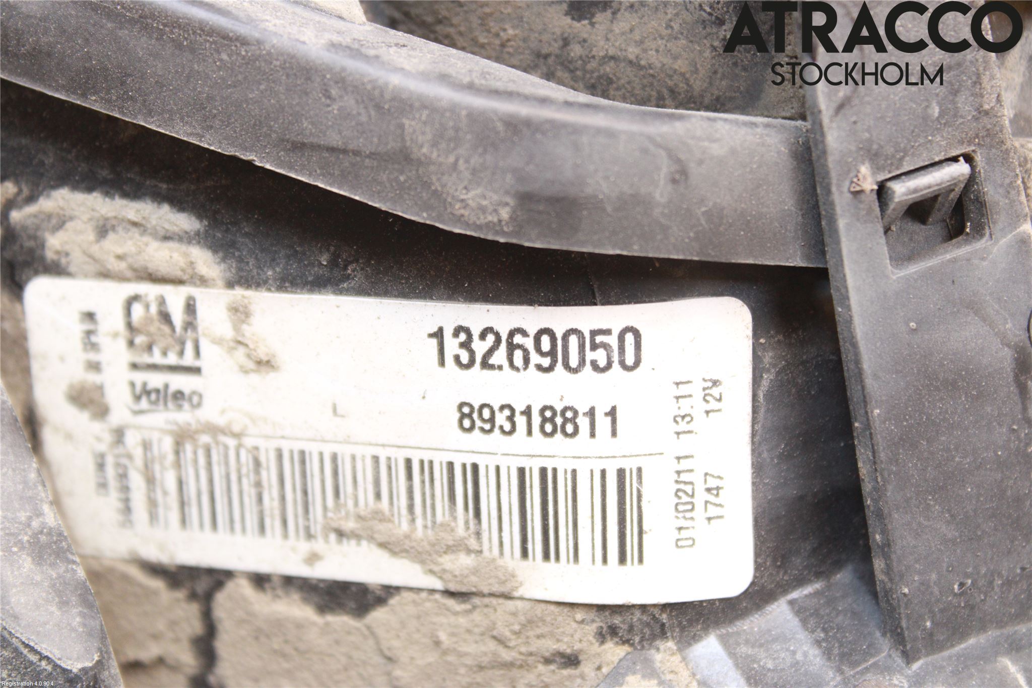 Opel ASTRA J 10-15 Baklykt Venstre