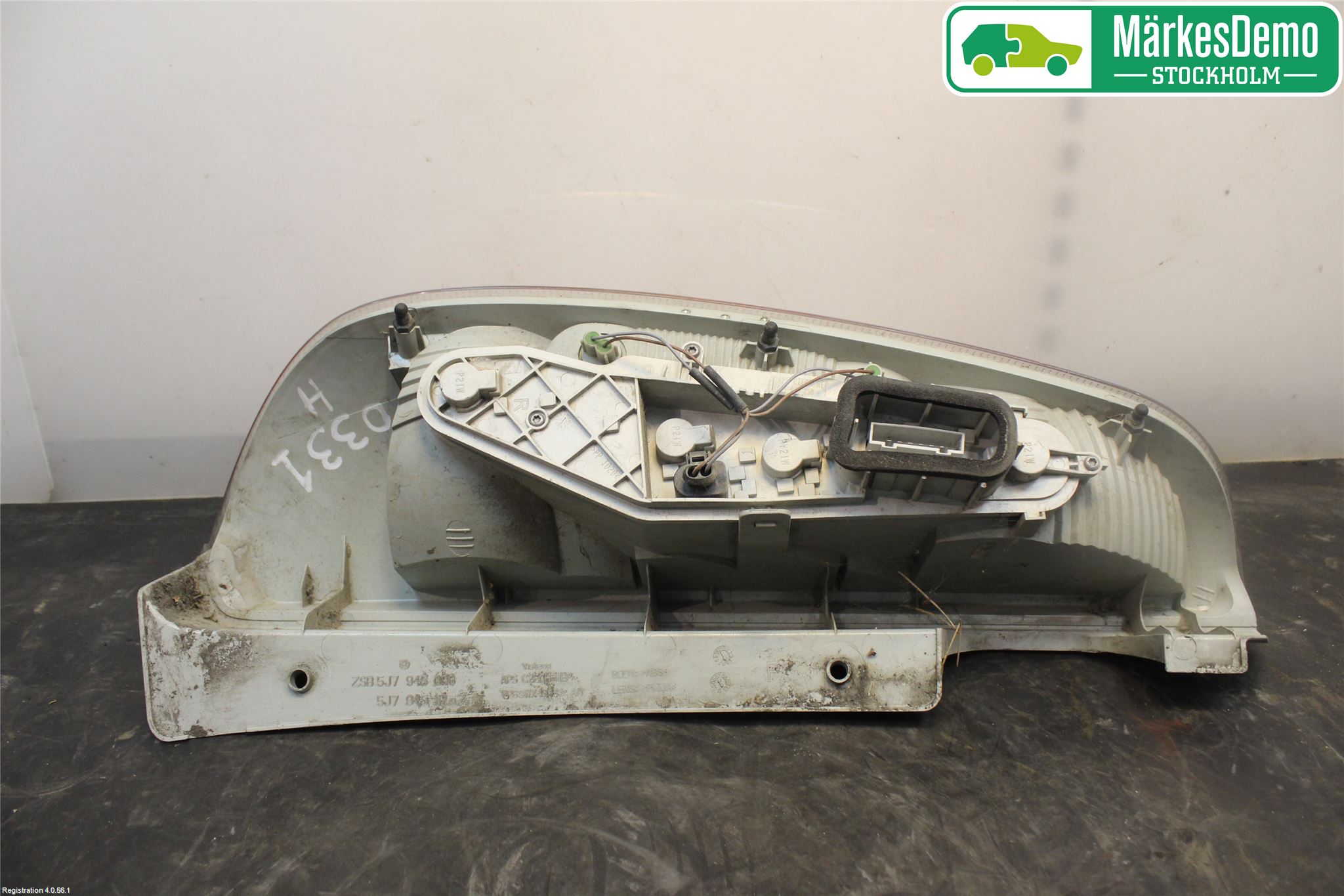 Skoda ROOMSTER Baklykt Høyre