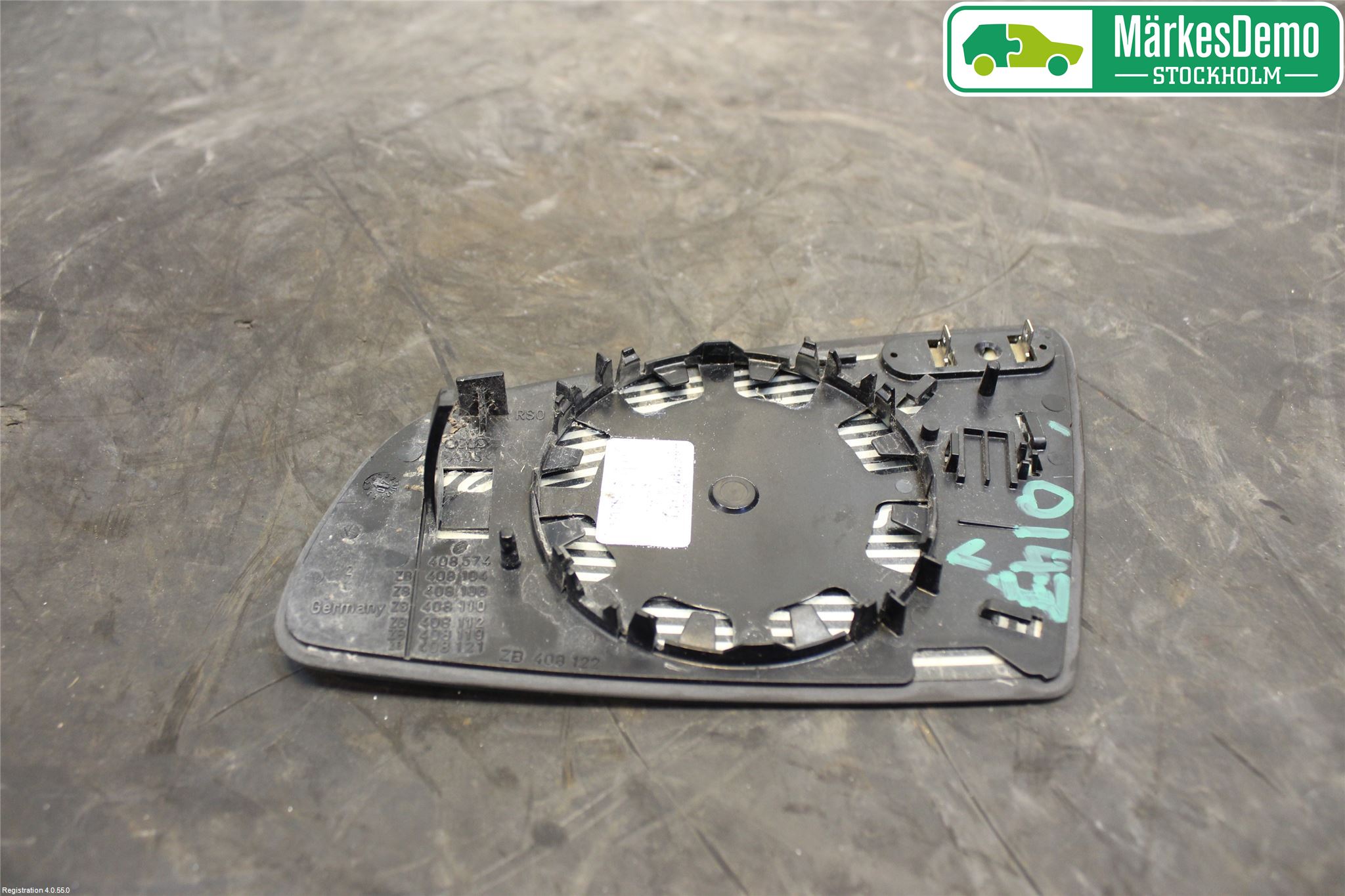 Audi A4/S4 05-07 Speil Glass H