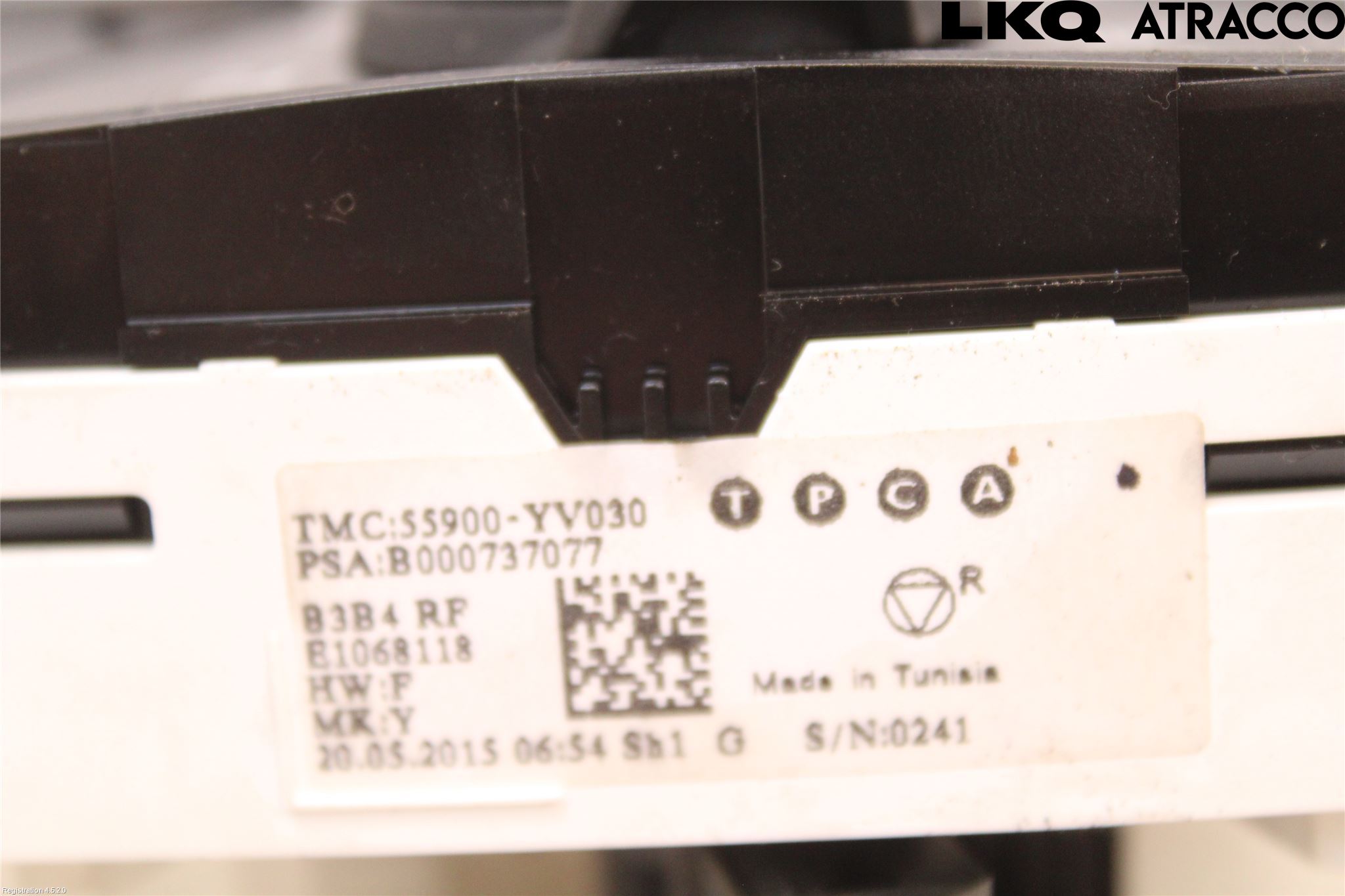 Citroen C1 14-22 Varme Ac Betjening-Display