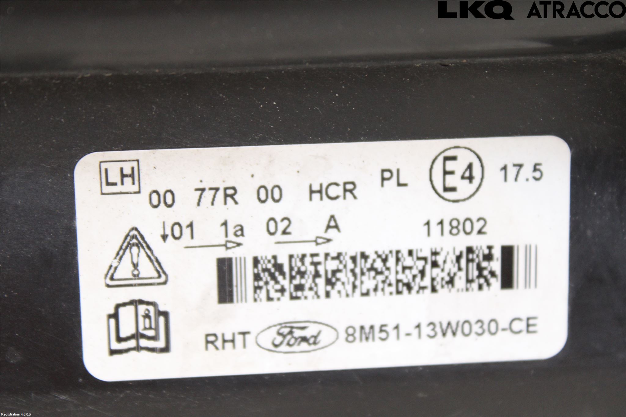 Ford FOCUS 08-11 Frontlykt Venstre