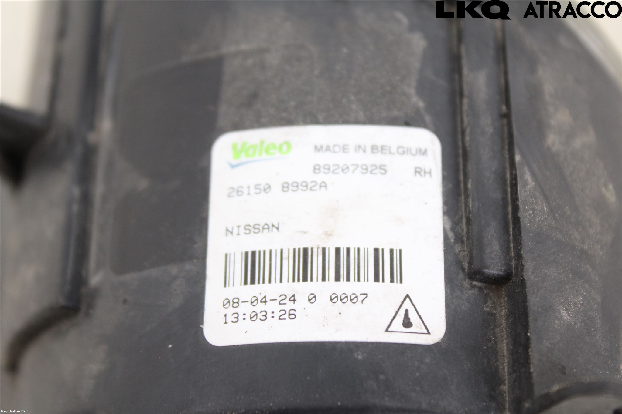 Nissan QASHQAI   07-10 Frontlykt-Kurve-Tåkelys