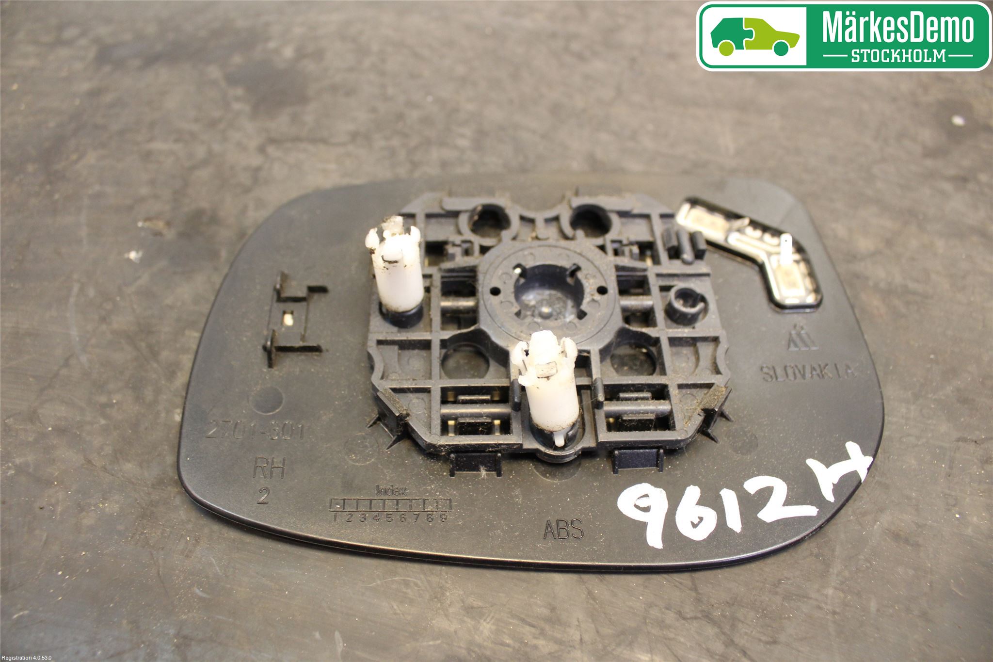 Toyota YARIS XP90 06-11 Speil Glass H