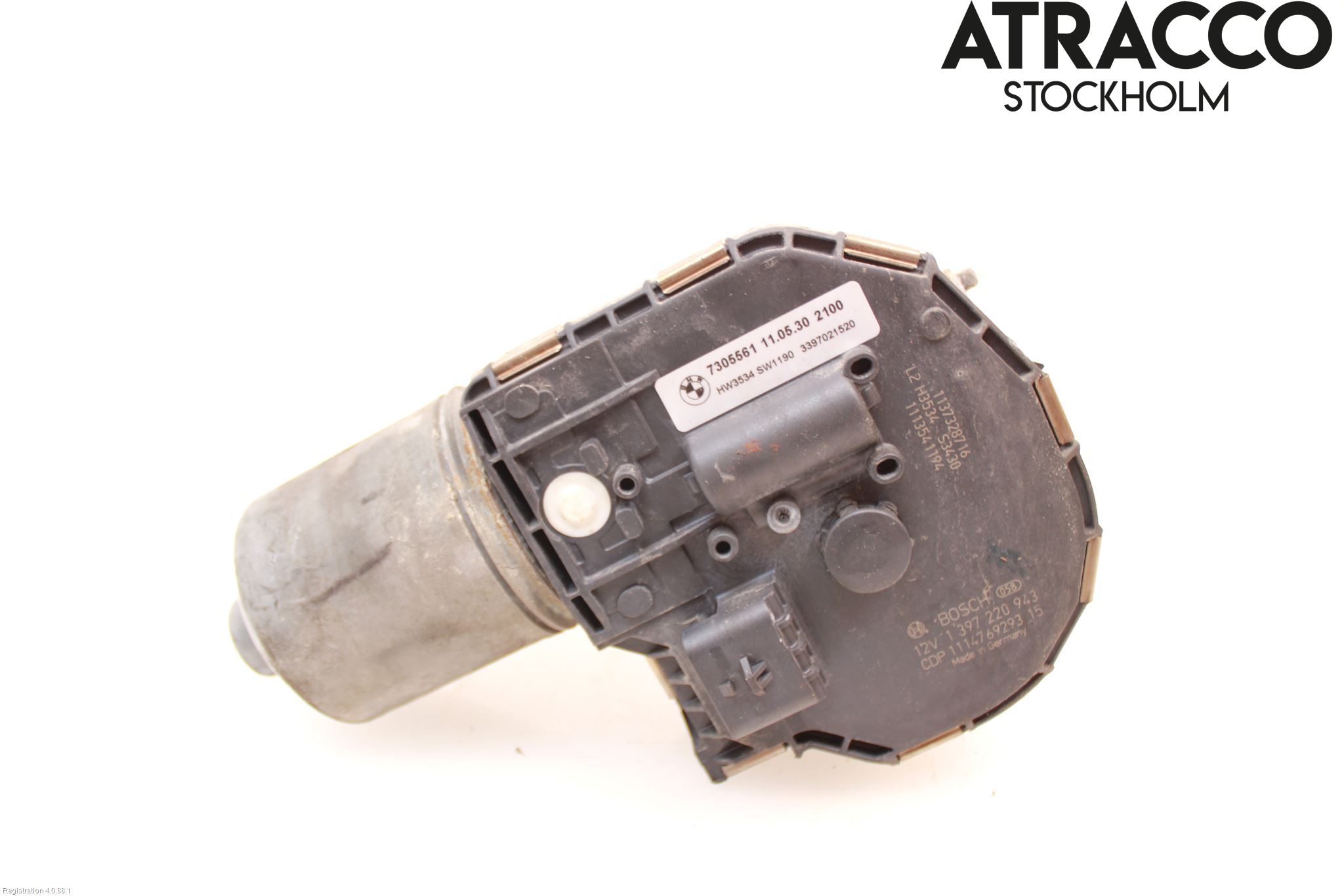 BMW 5 F10/F11/F18 09-17 Viskermotor Frontrute