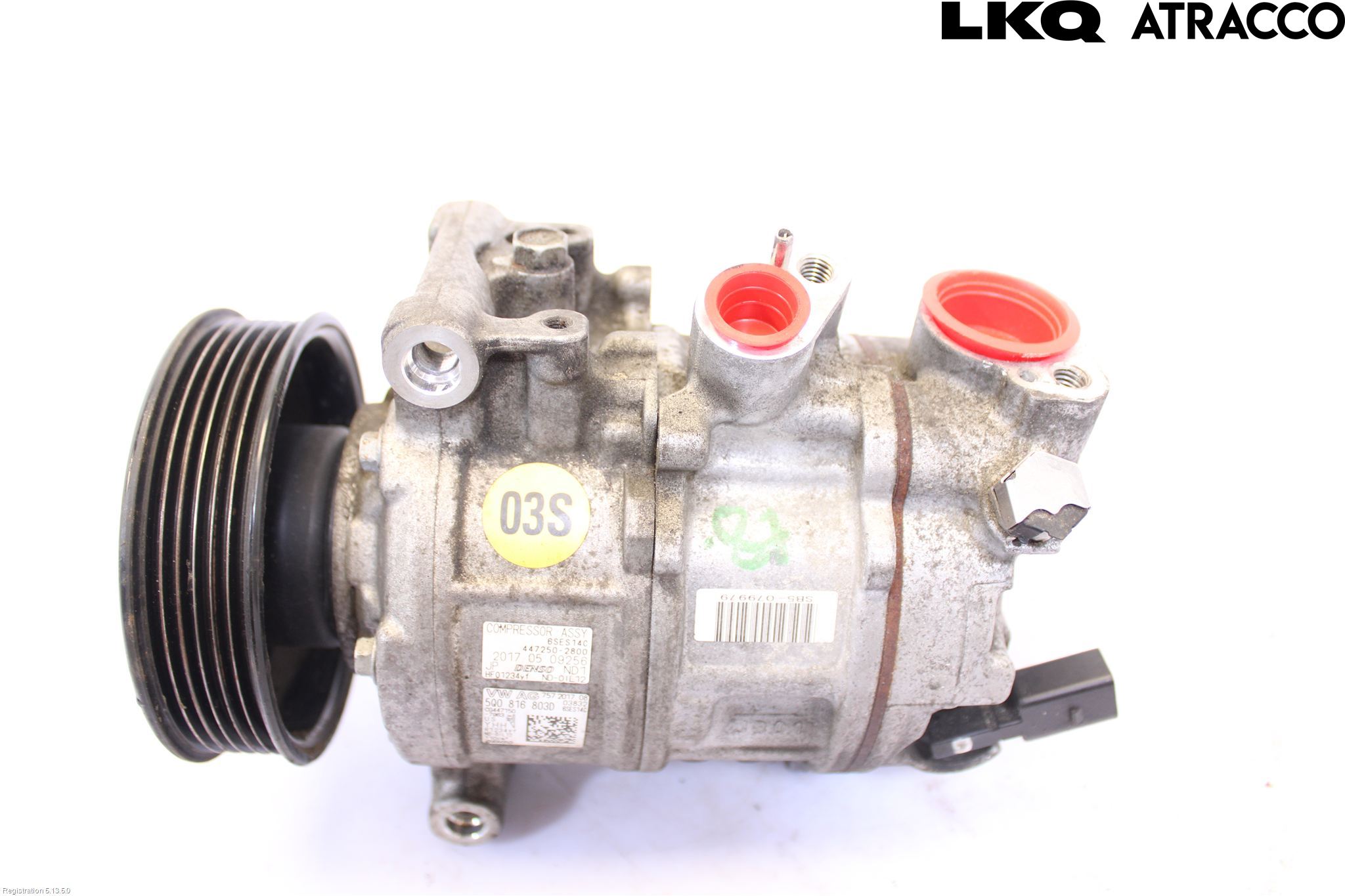 Volkswagen VW TIGUAN 16-24 Varme Ac Kompressor