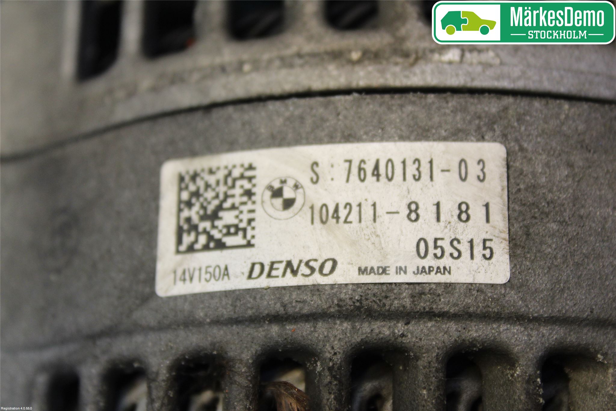 BMW 2 F45 Active Tourer 14-21 Dynamo