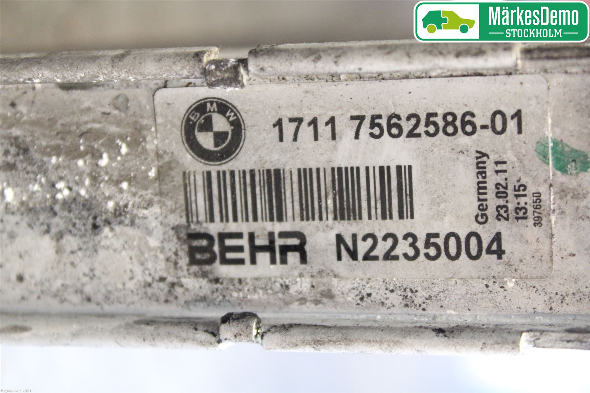 BMW 5 F10/F11/F18 09-17 Radiator Automat