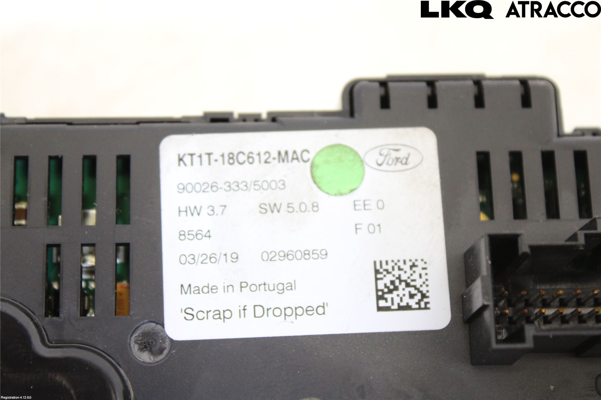 Ford TRANSIT/TOURNEO CONNECT 13-22 Varme Ac Betjening-Display