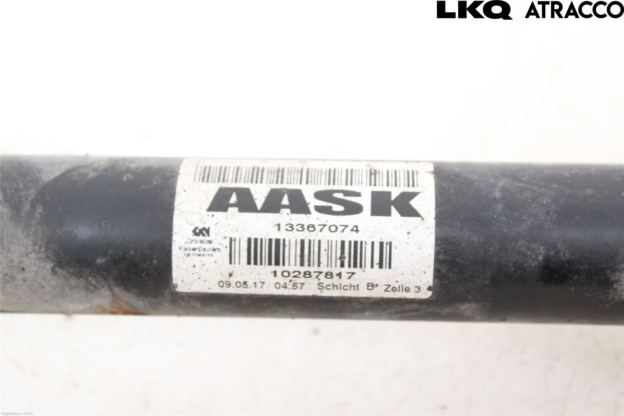 Opel ASTRA K 16-22 Drivaksel Foran Kompl Høyre