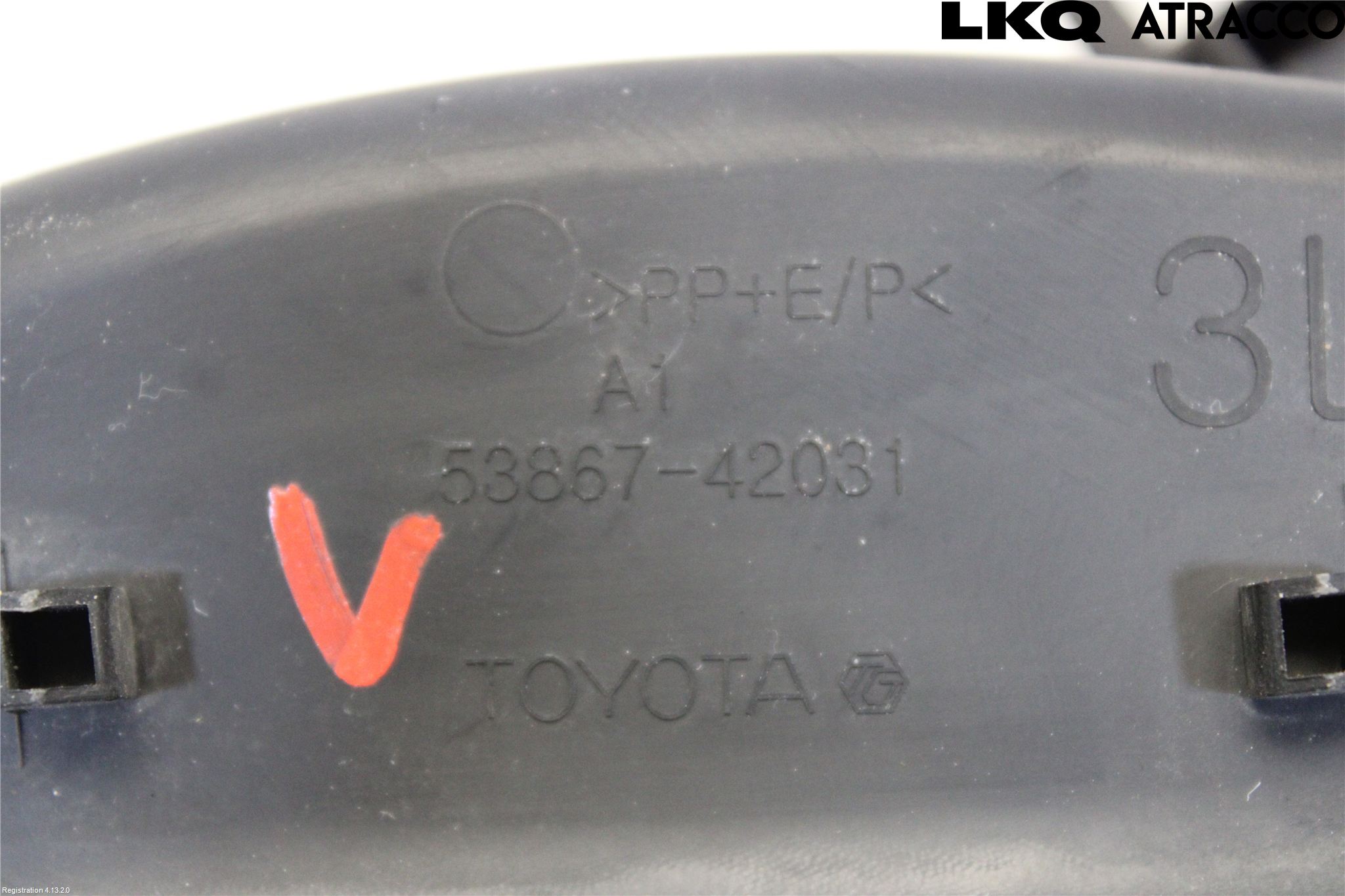 Toyota RAV4 19- Visker Deksel-Grill-Under Frr