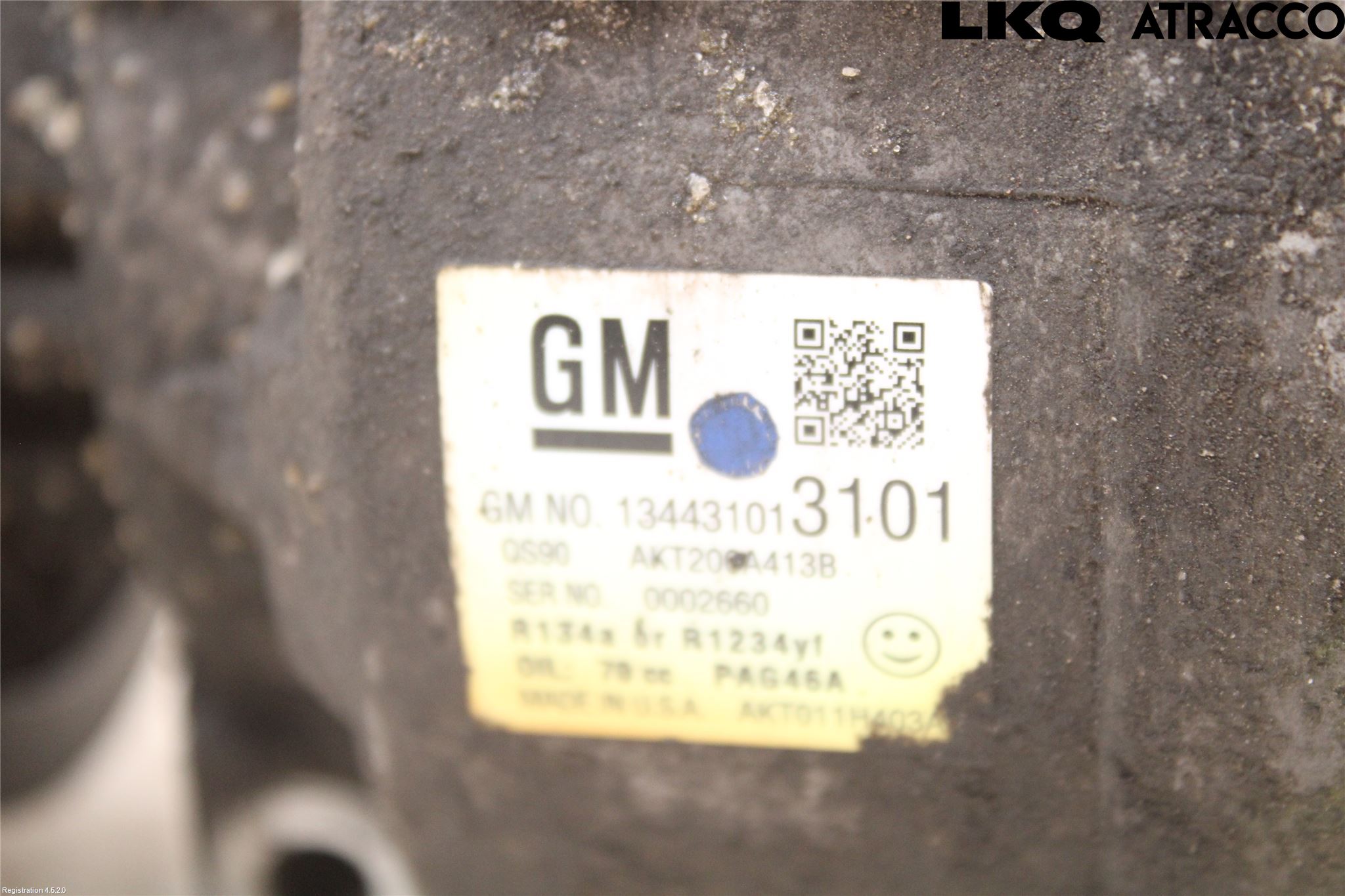 Opel ADAM 13-20 Varme Ac Kompressor