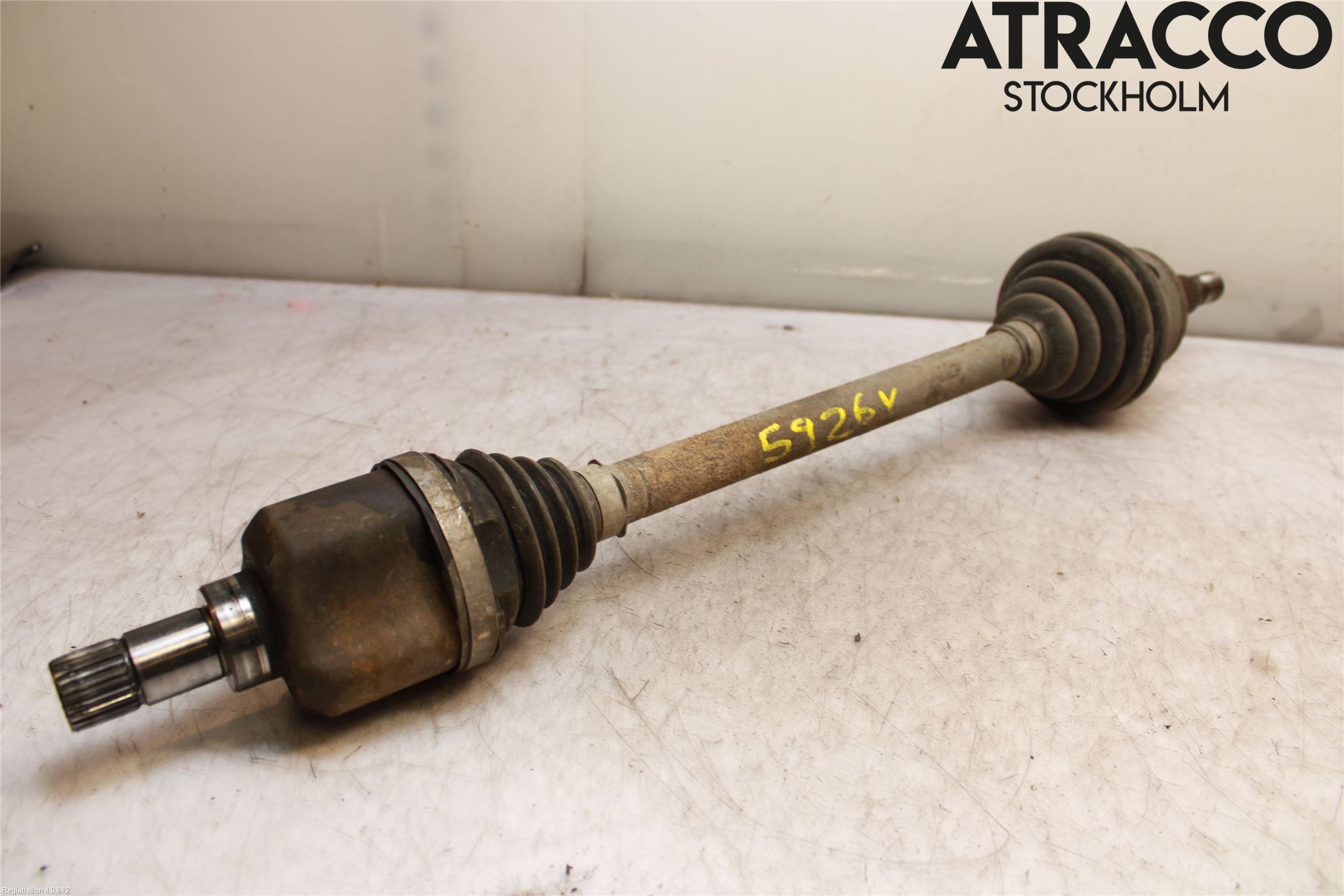 Citroen C4 GRAND PICASSO 14-18 Drivaksel Foran Kompl Venstre