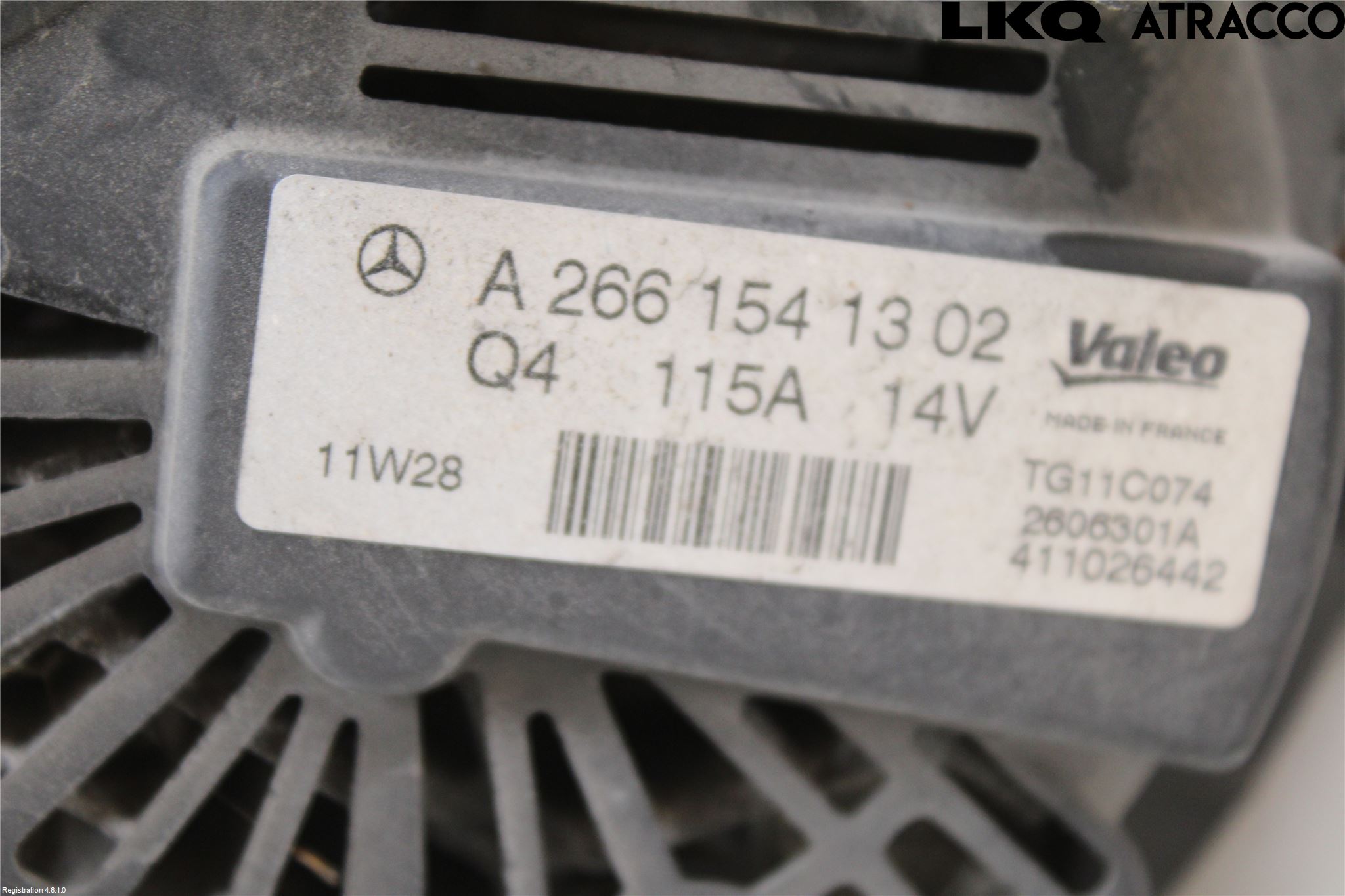 Mercedes-Benz MB B-KLASS (W245) 05-12 Dynamo