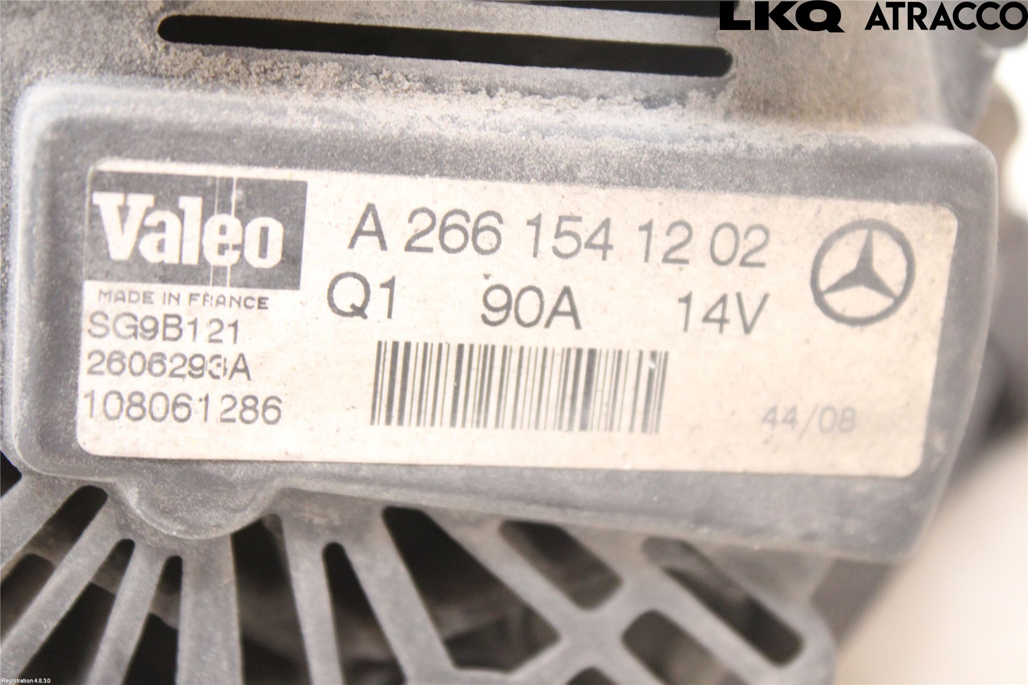 Mercedes-Benz MB A-KLASS (W169) 04-12 Dynamo