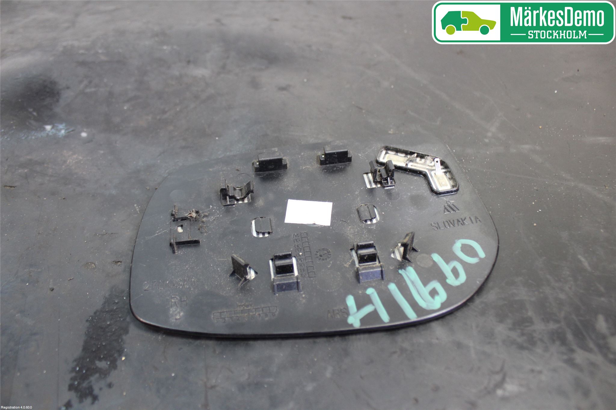 Toyota YARIS XP90 06-11 Speil Glass H