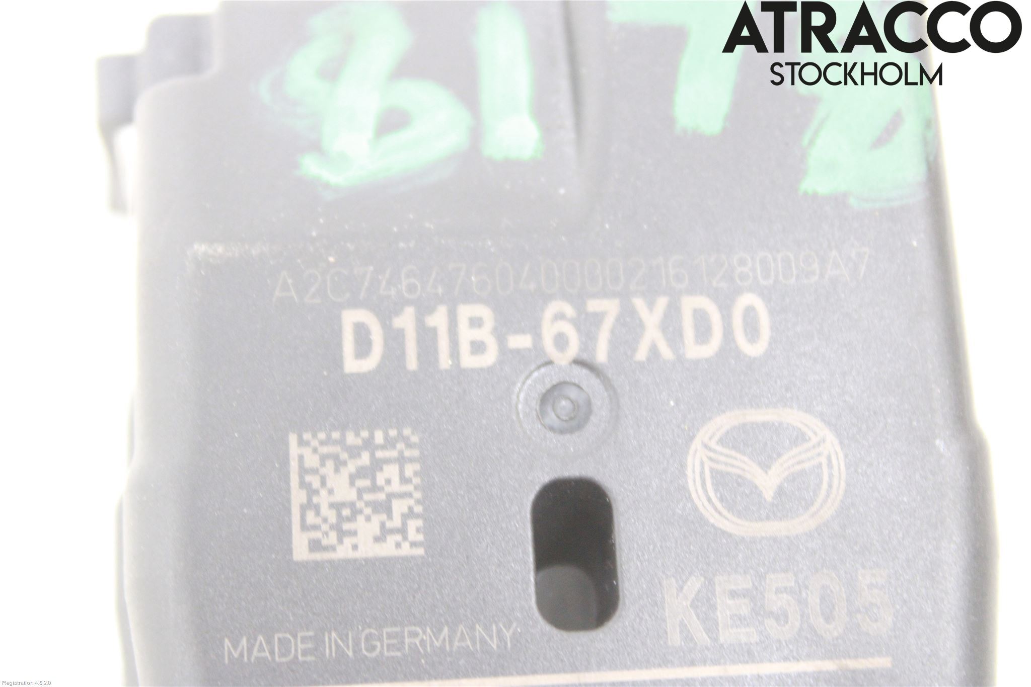 Mazda CX-3 Sensor Kollisjonsbeskyttelse