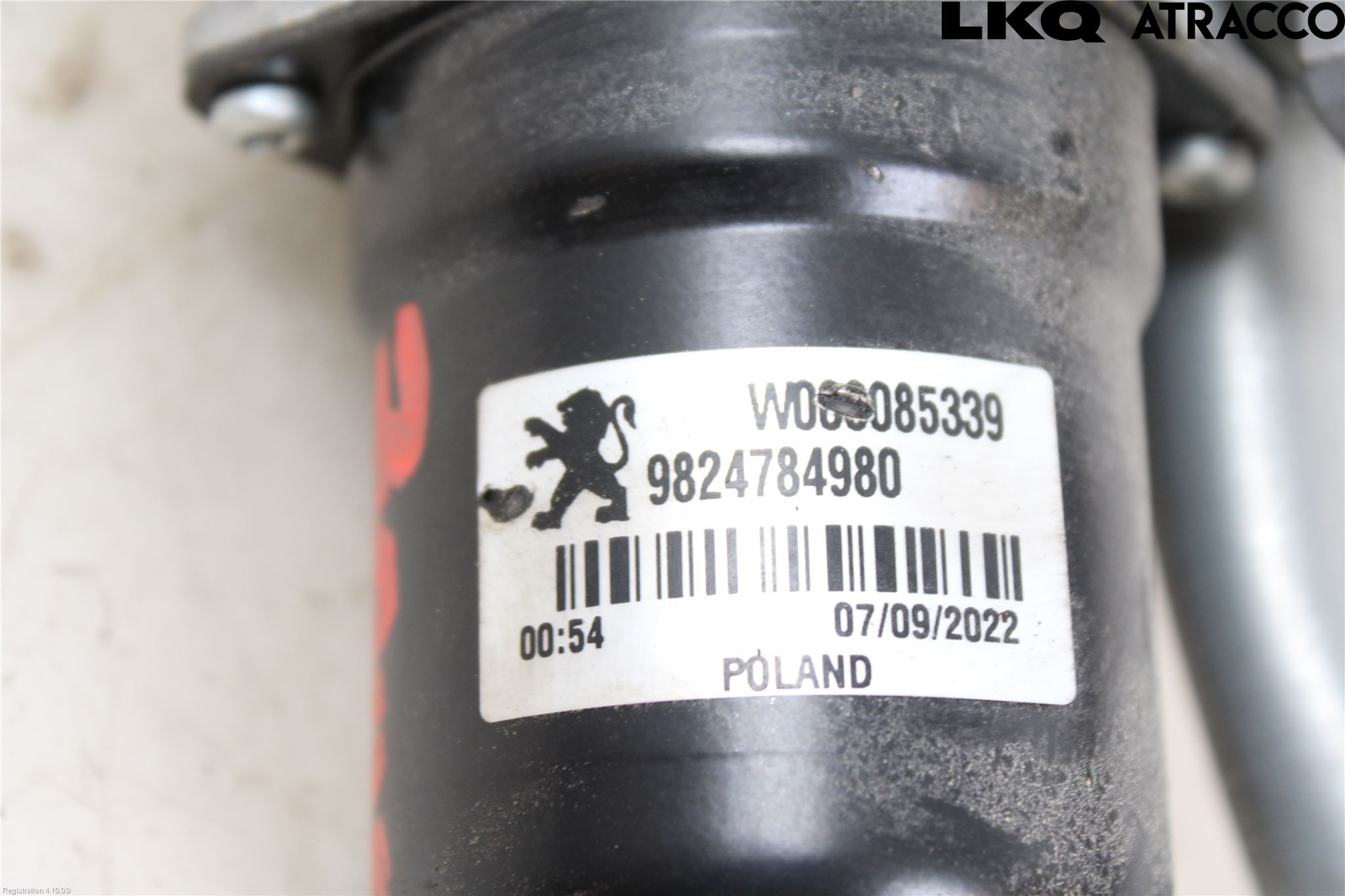 Peugeot 208/E-208 20- Viskermotor Frontrute