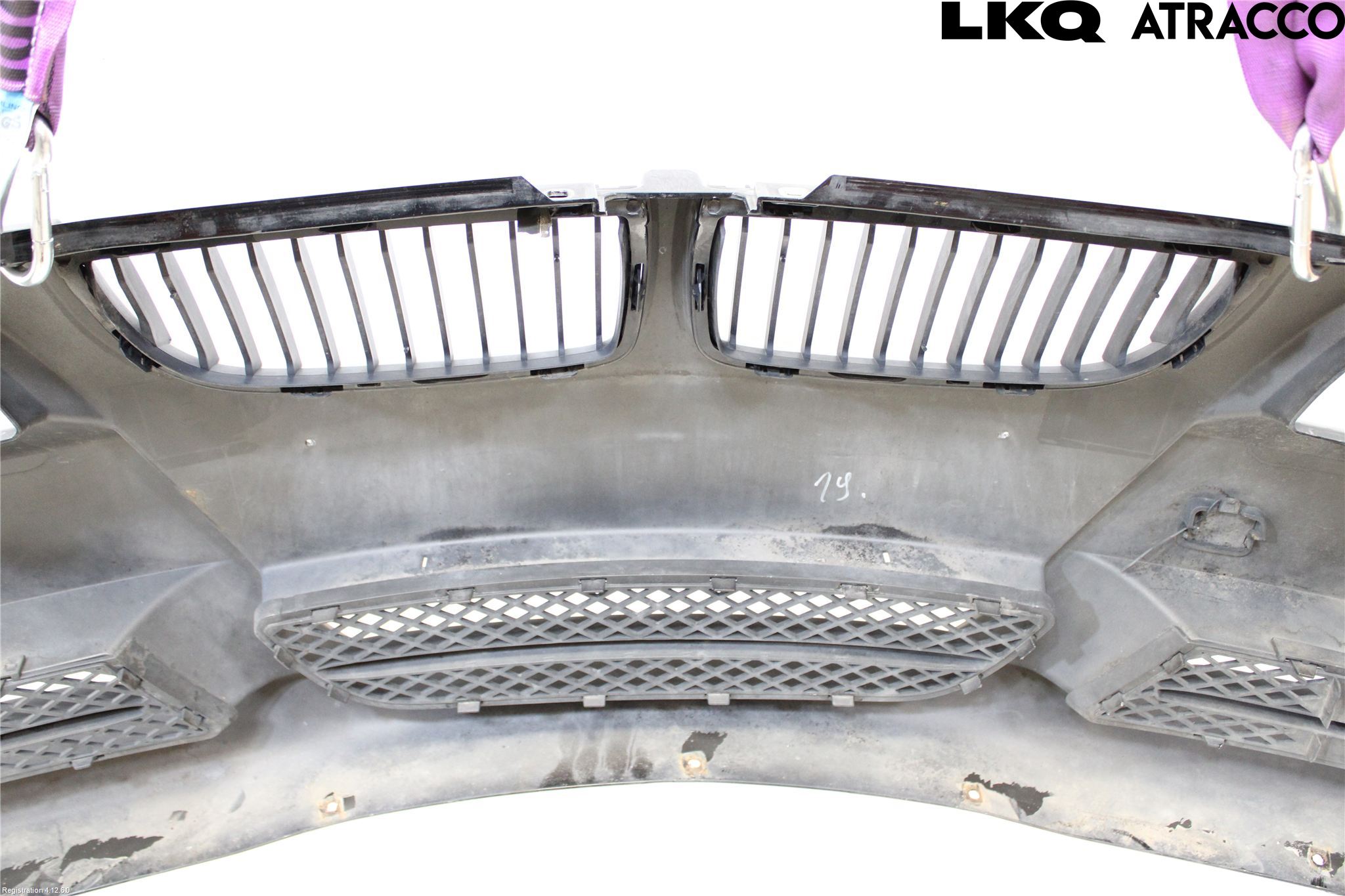 BMW 3 E90/91 SED/TOU 05-12 Støtfanger Foran Plastdeksel