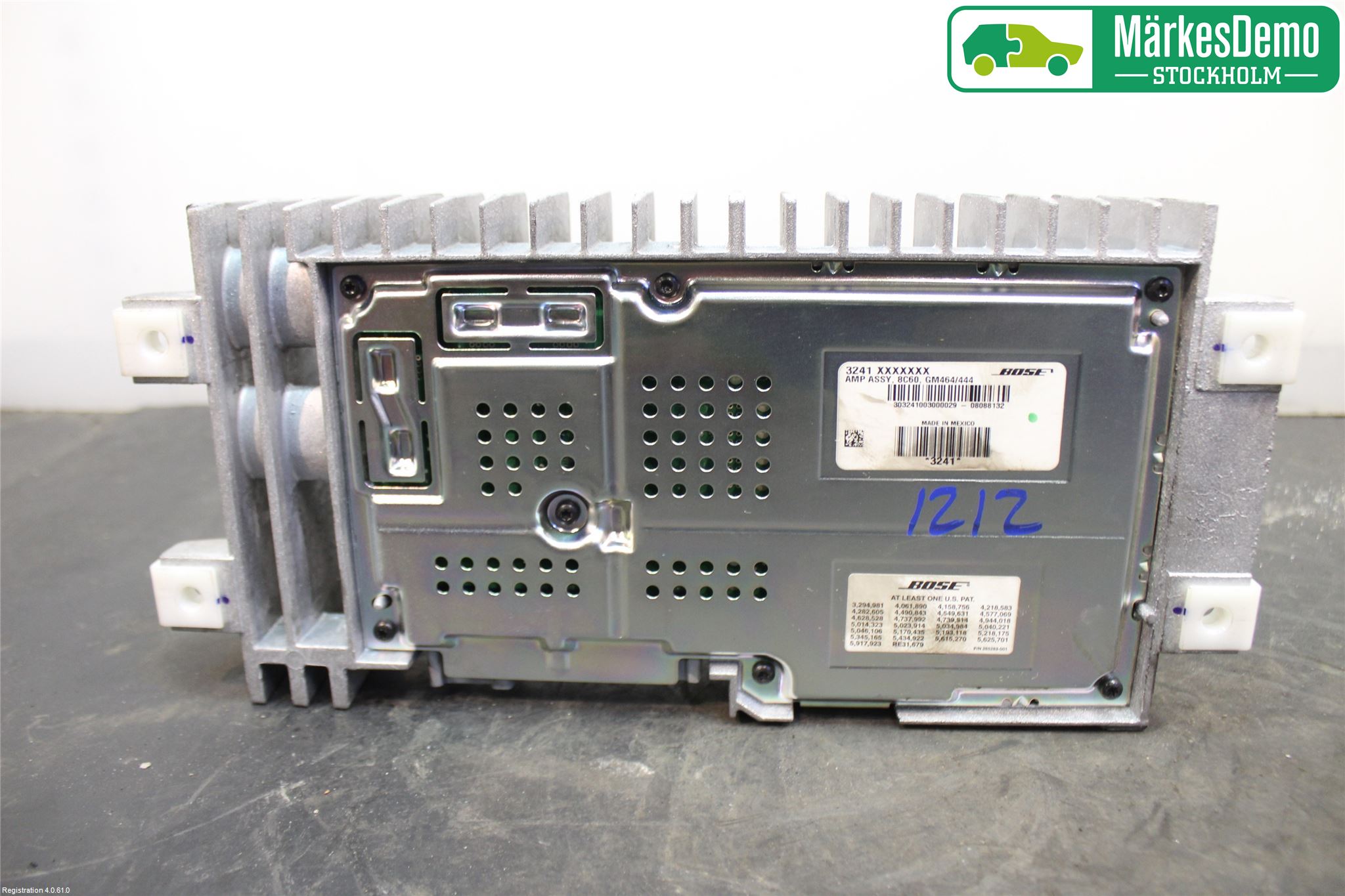 Saab 9-3 VER2/VER3 08-15 Stereo Forsterker