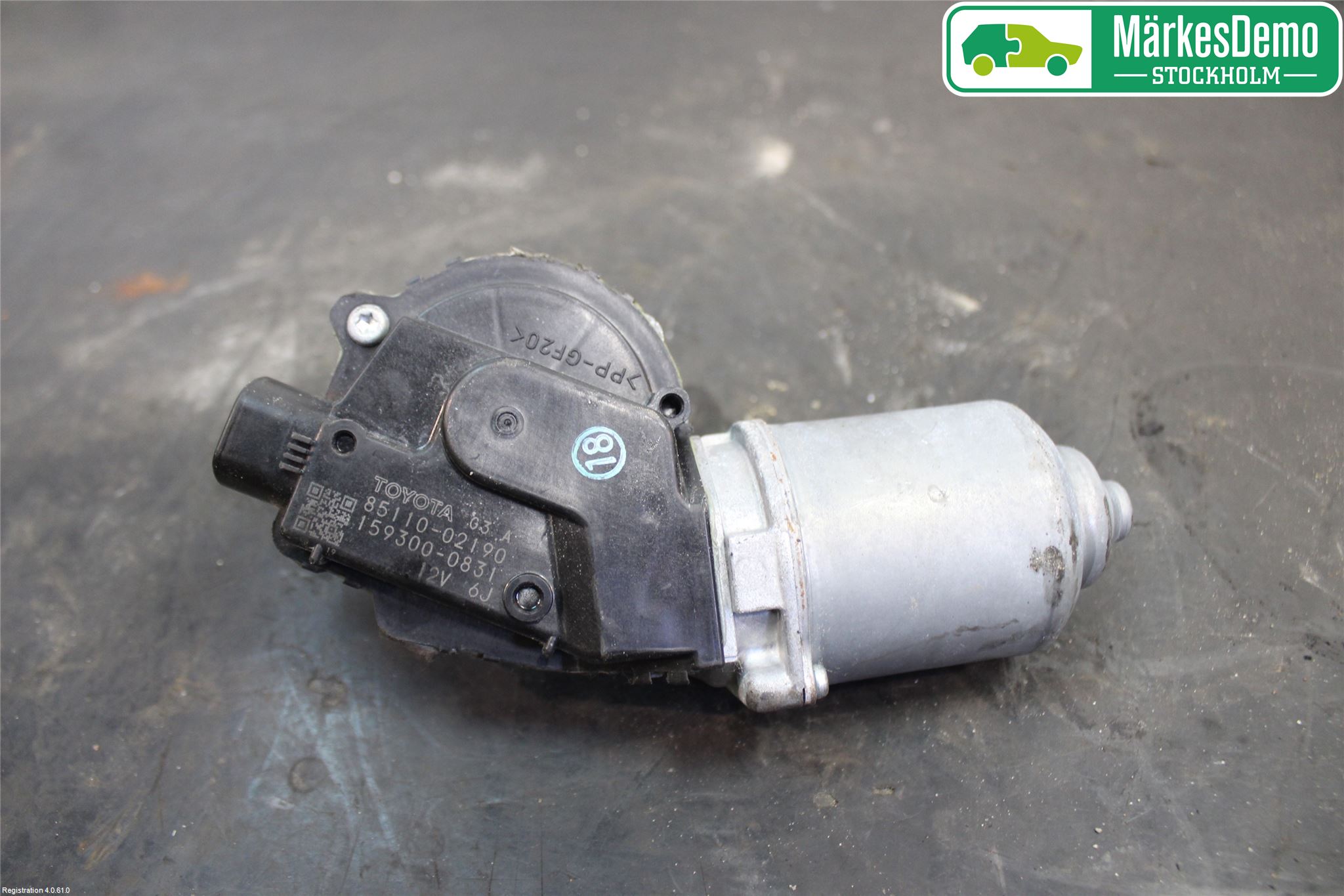 Toyota AURIS 07-09 Viskermotor Frontrute